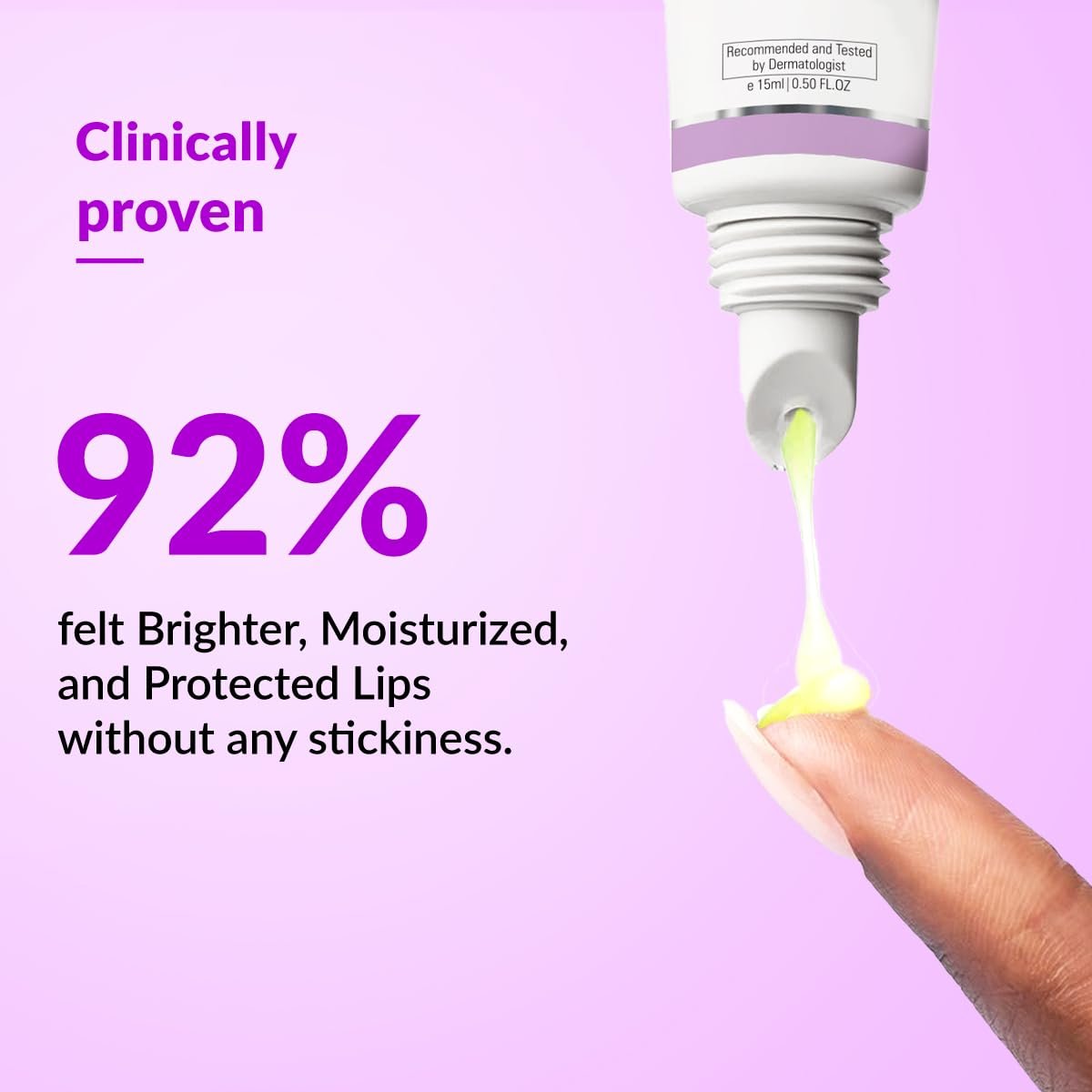 Fixderma Brightening Lip Balm With SPF 50 PA+++ for Pigmented & Dry Lips | 4% Kojic Acid, 1% Alpha Arbutin | Moisturizes, Hydrates & Brightens Pigmented Lips | For Men & Women - 15ml thumbnail