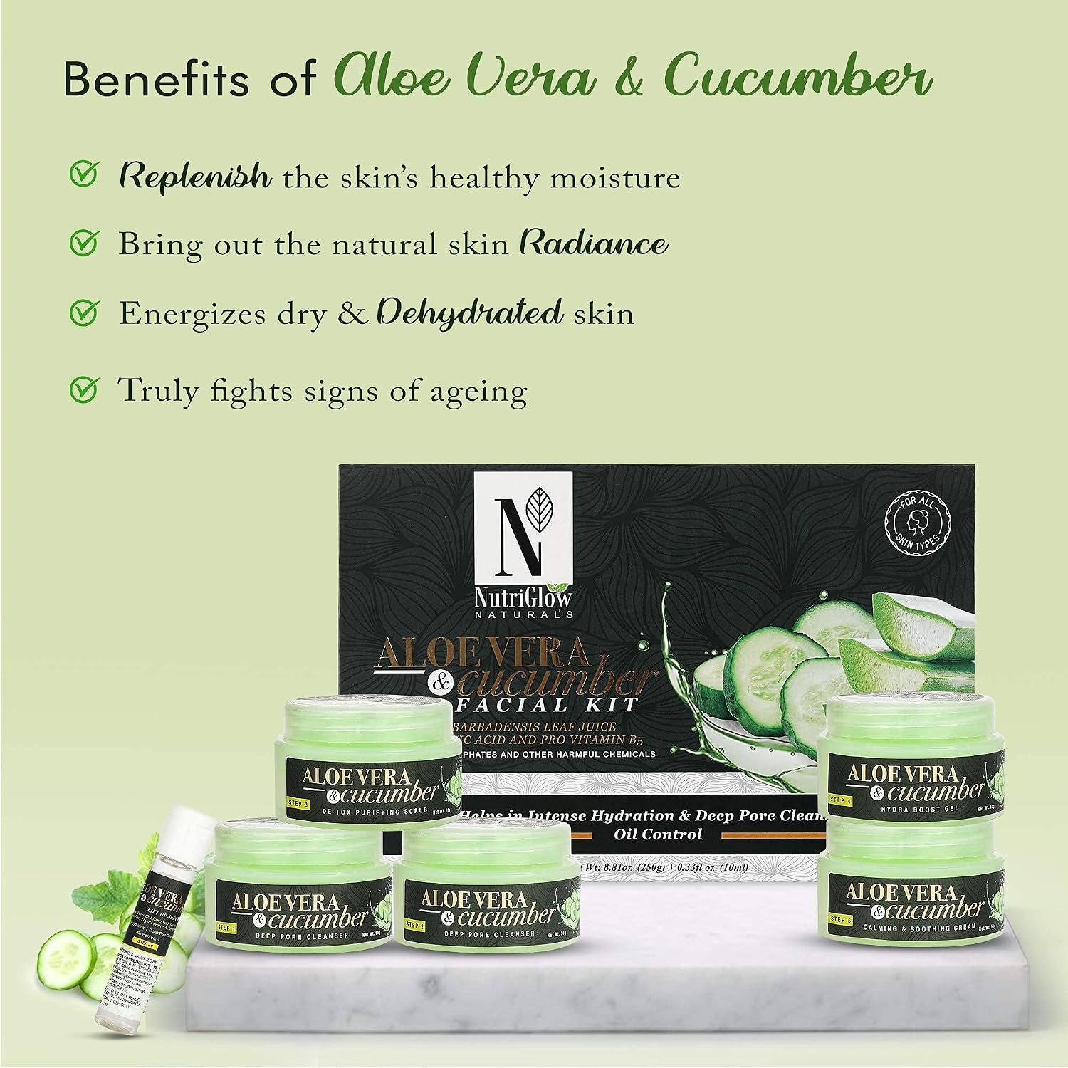 NutriGlow Natural’s Bamboo Charcoal Facial Kit thumbnail