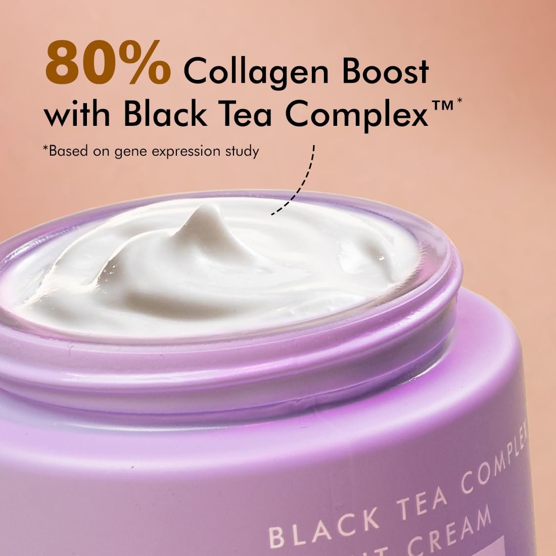 mCaffeine Anti Ageing Night Cream with Black Tea Complex™ for Fine Lines & Wrinkles |  Vegan Collagen Peptide infused Night Cream for Women & Men -50ml thumbnail