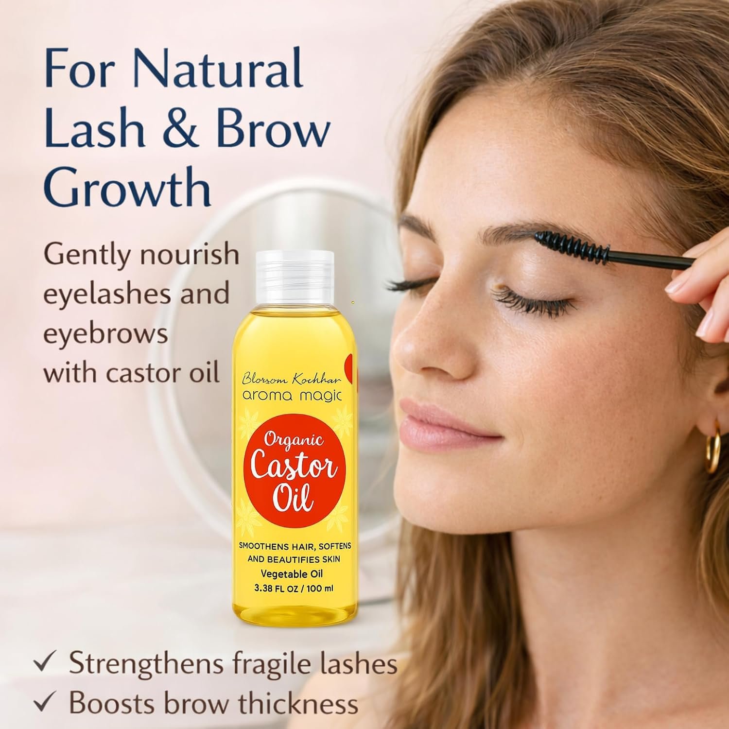 Aroma Magic Organic Castor Oil- 100ml thumbnail