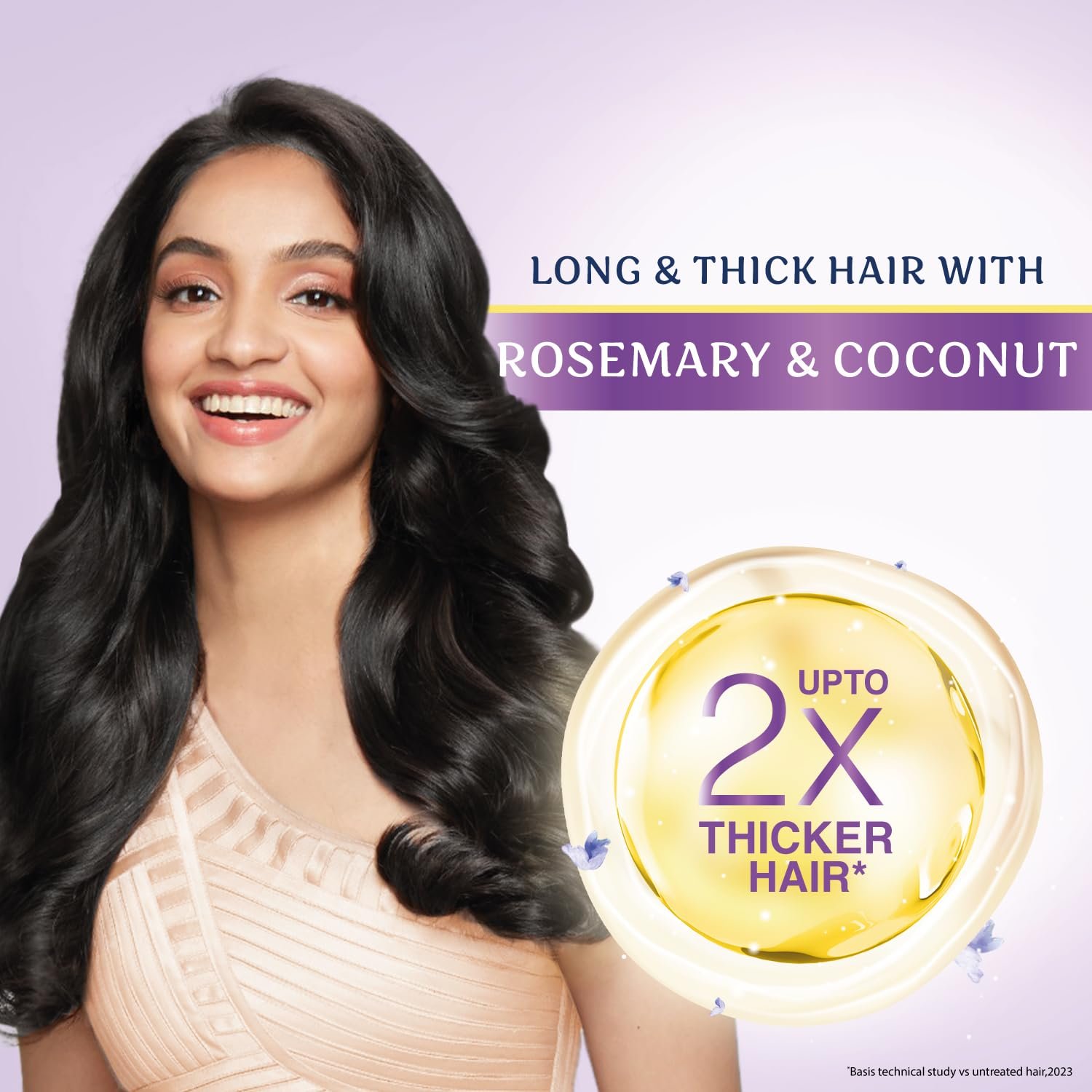 Parachute Advansed Rosemary-enriched Coconut Hair Oil| Rosemary Hair Oil| Superfoods Magic| Long & Thick Hair|300 Ml thumbnail