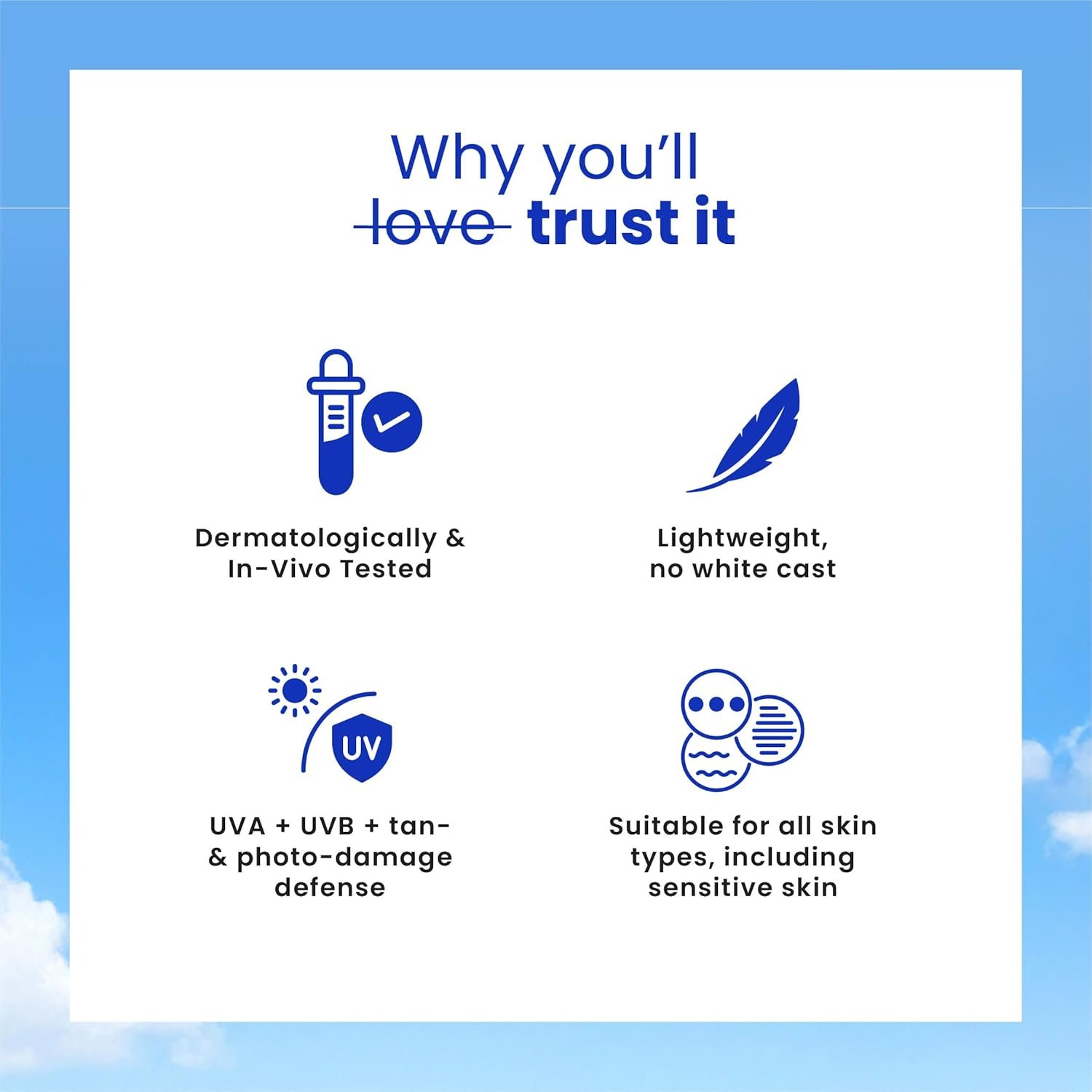 Foxtale Glow Sunscreen SPF 50 PA++++ with Vitamin C & Niacinamide, in-Vivo Tested, Made with 100% New-Gen Filters, Lightweight, Non-Greasy, No White Cast |for Men & Women | 80 Ml thumbnail