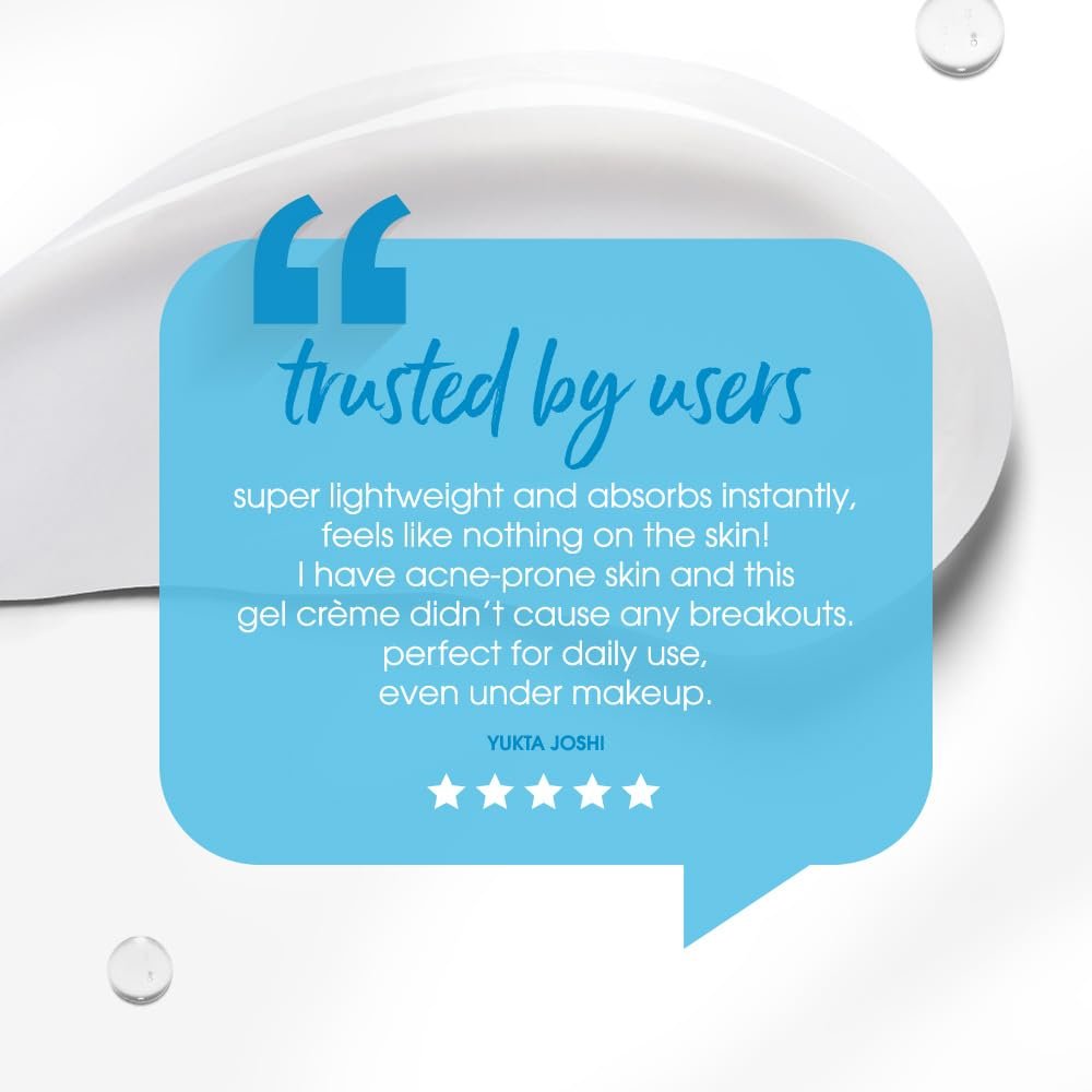Simple Water Boost Hydrating Gel Crème, 50g | 100HR Hydration | Moisturiser for Dry, Sensitive Skin with Prebiotics & Pentavitin | Fragrance Free, Non-greasy | Soothes & Calms Skin thumbnail