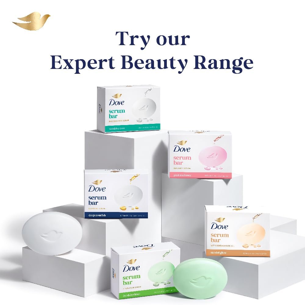 Dove Serum Bar | with Radiance Serum | Pink Radiance | 375g (125g x 3) thumbnail