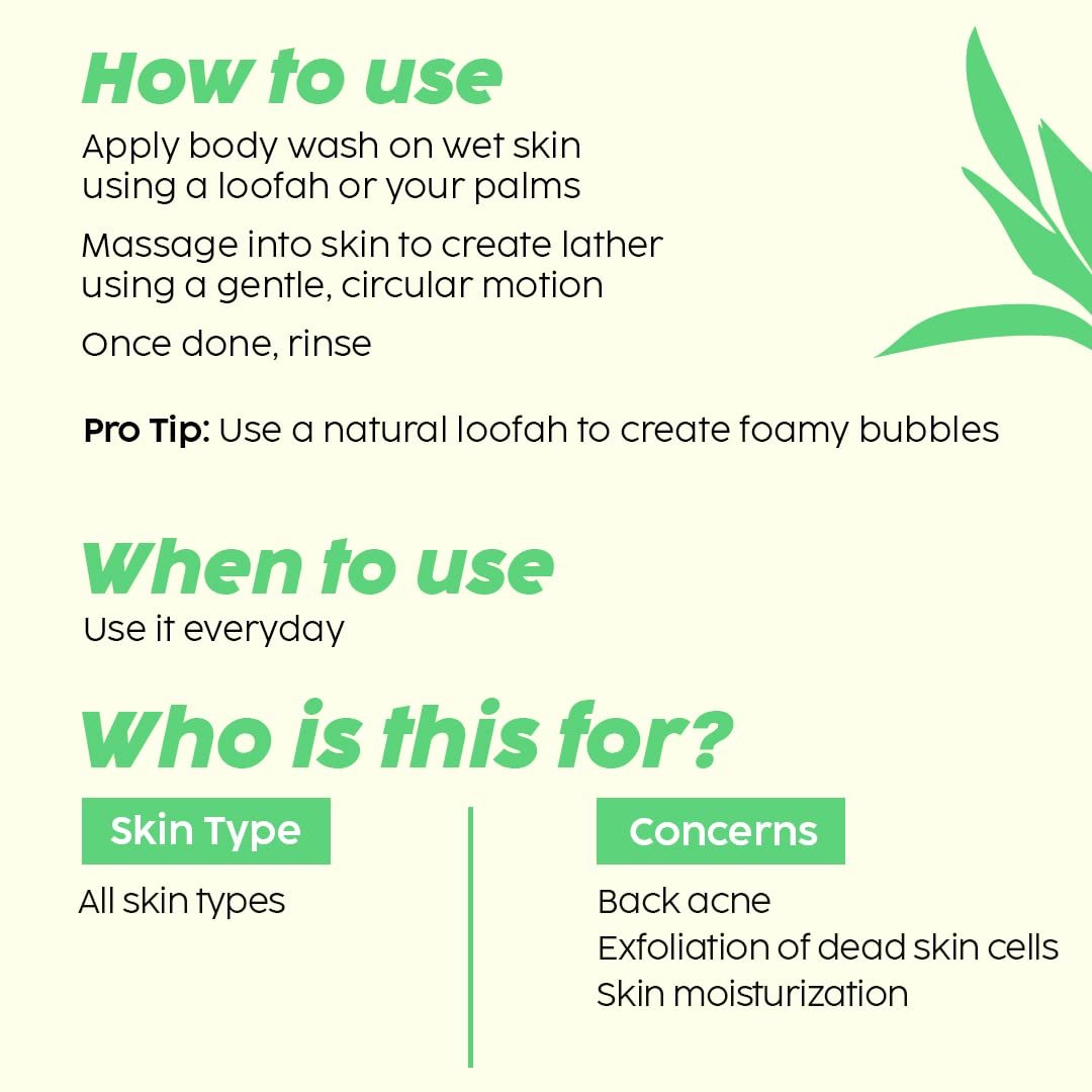 PLIX - THE PLANT FIX Jamun 2% Salicylic Acid Body Wash For Body Acne | Paraben & Silicones Free | Deeply Exfoliating Dead Skin Cells, Prevents Back Acne & Moisturizes Skin | 236ml thumbnail