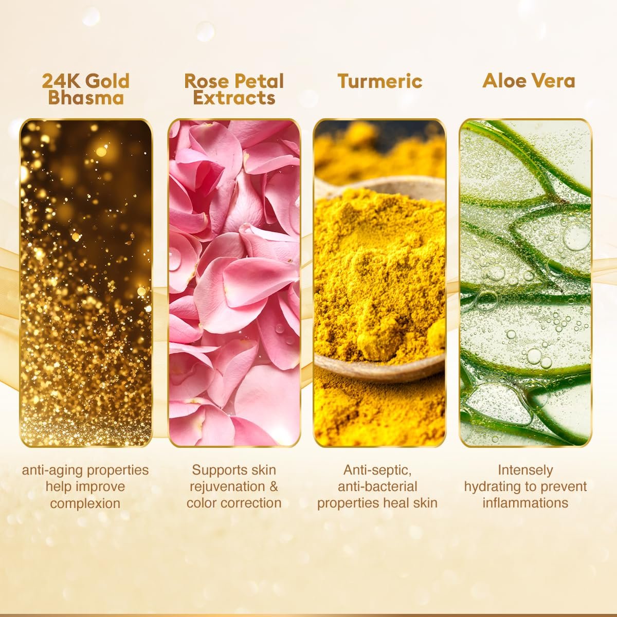 VLCC Gold Facial Kit & VLCC Diamond Facial Kit - 60g Each (Pack of 2) | Pamper your Skin for a Luminous Glow | Skin purifying with Parlour Glow thumbnail