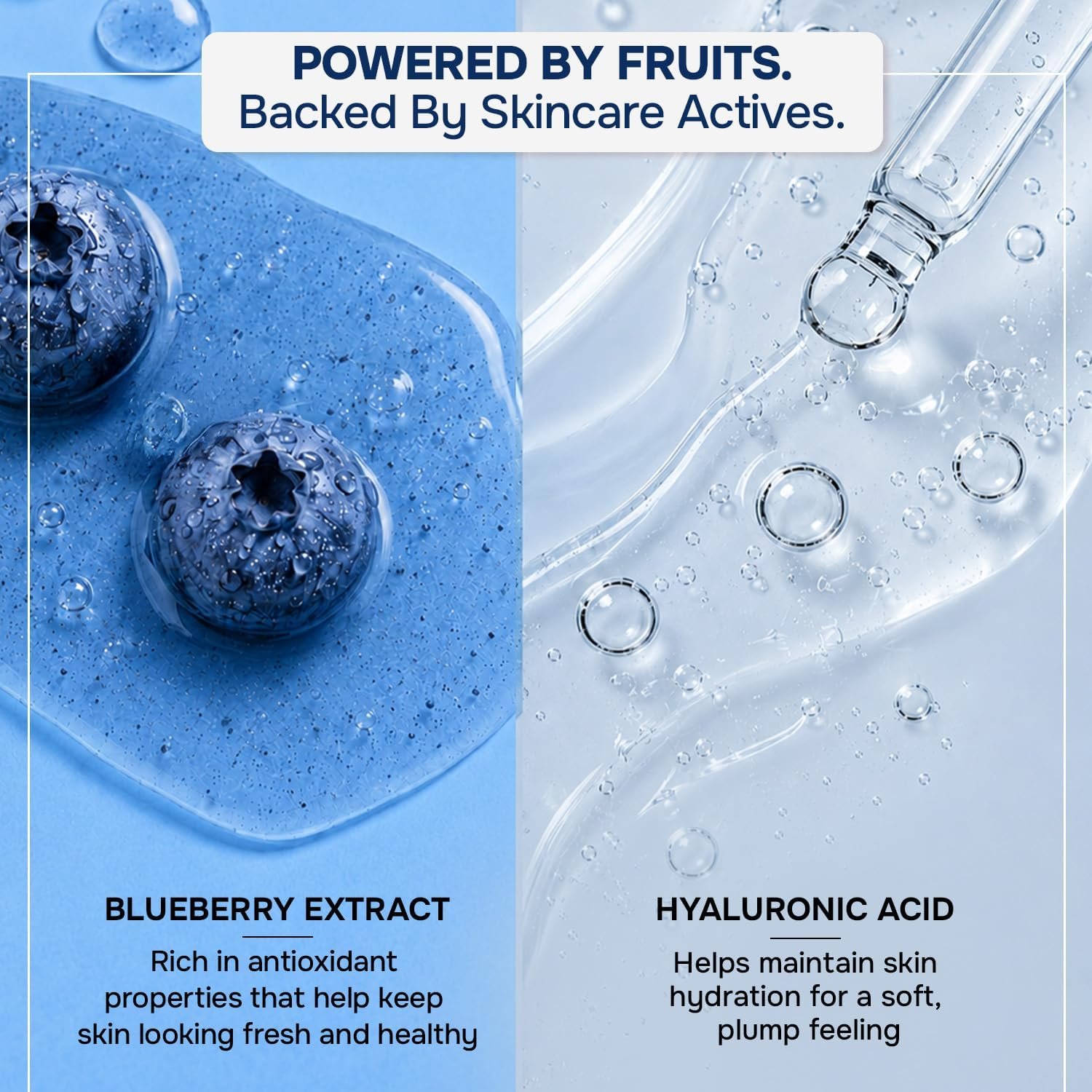 Swiss Beauty Care Juicy Glow Face Wash | Blueberry + Hyaluronic Acid| Removes Dirt & Grime | Thick, Gel-Based Texture |Improves Skin Texture | Deeply Nourishes | Gently Exfoliates thumbnail