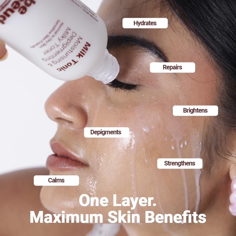Be Neude Camel Milk-based Depigmenting & Hydrating Milky Toner with Snail Mucin & Ceramides 100 ml - Milk Tonic thumbnail