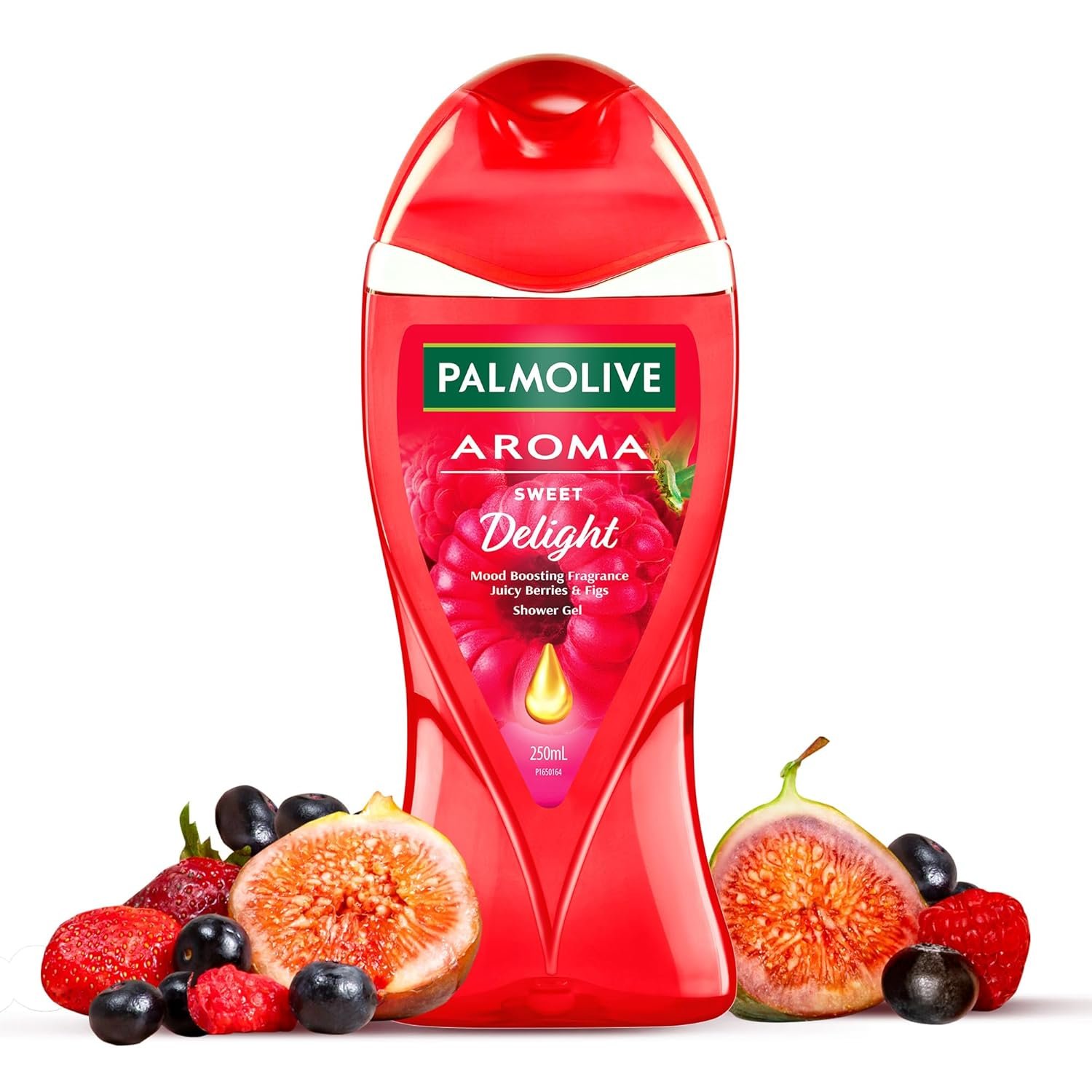 Palmolive Juicy Berries & Figs Aroma Sweet Delight Body Wash | Mood boosting fragrance | Nourishing | For naturally bright skin | No paraben & silicone, pH balanced, Body Wash 250ml thumbnail