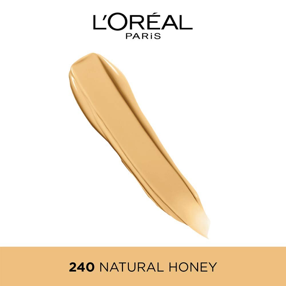 L'Oreal Paris Liquid Foundation, Waterproof, Sweatproof And Heatproof, Oil-Control, Infallible 24H Matte Cover, 240 Natural Honey, 35 Ml thumbnail