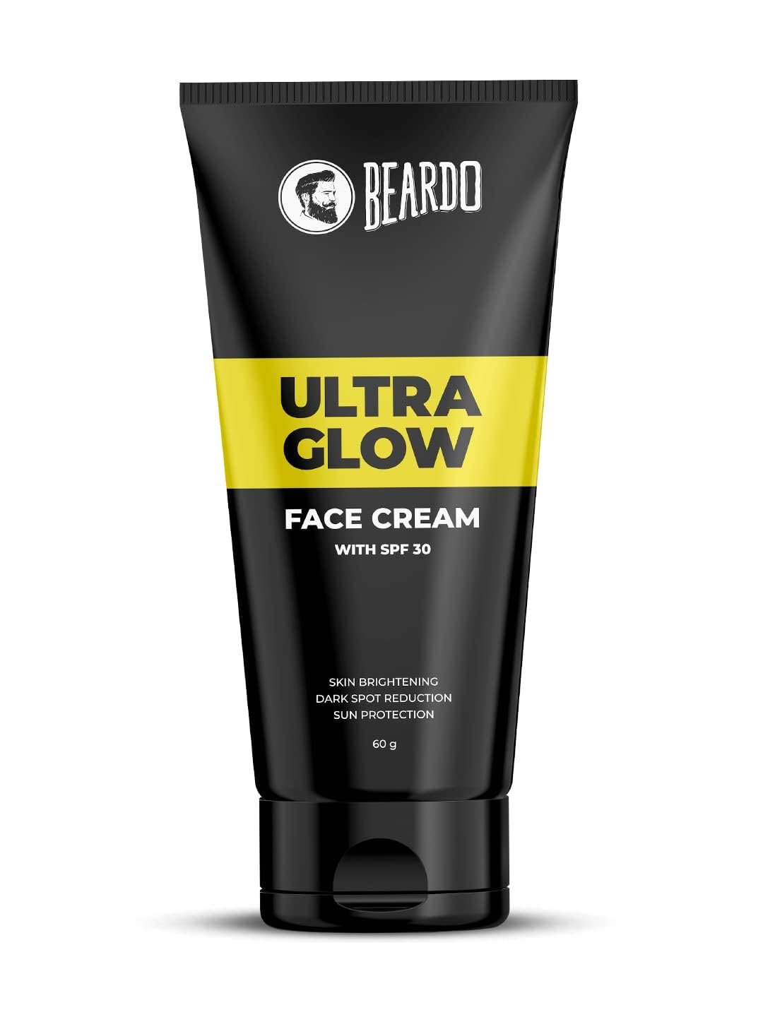 Beardo Ultraglow All in One Face Cream For Men with SPF 30, 60g | Aloe Vera With Vitamin E for Skin Brightening & Dark Spots Reduction