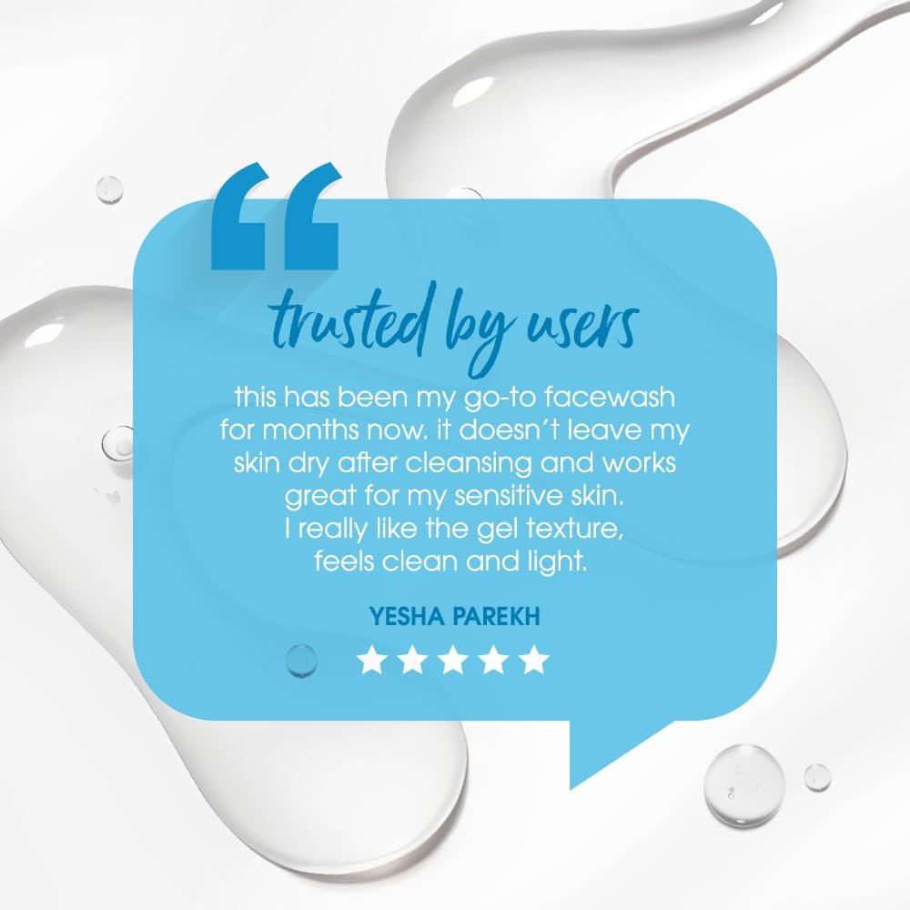 Simple Water Boost Micellar Gel Wash| 100% Soap Free | Gentle Hydrating Facewash with Prebiotics & Panthenol | Cleanser for Dry Sensitive Skin, 150 ml thumbnail