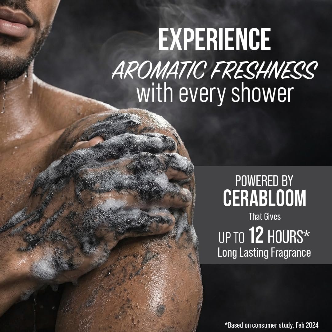 WOW Skin Science Cosmic Storm� Ceramide Body Wash | Ceramide for Deep Hydration & Skin Barrier Support | Activated Charcoal Detox Cleanse | 12-Hour Fragrance with Cerabloom� | 275 ml thumbnail