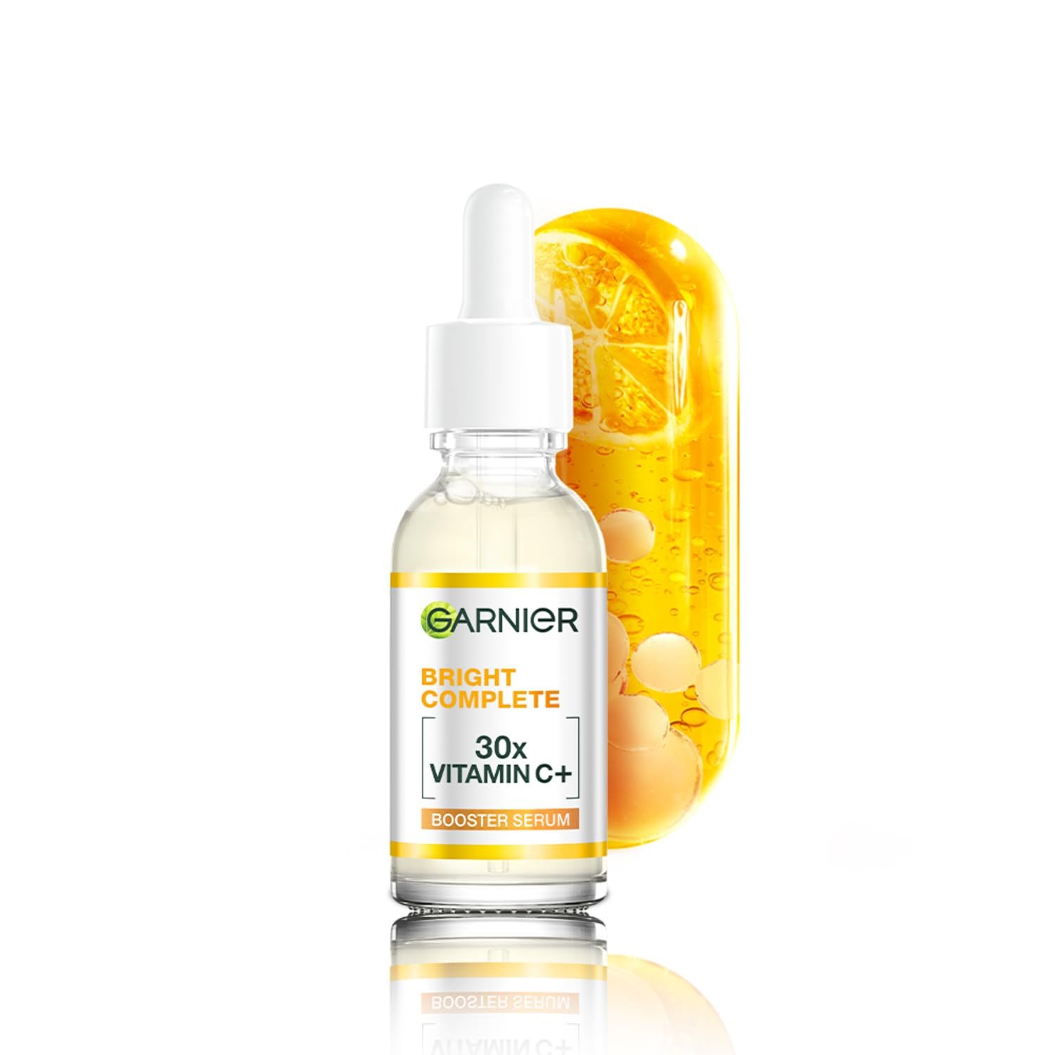 Garnier Vitamin C + Face Serum for Skin Brightening & Anti-Dark Spots, 30ml  |Suitable for Oily, Dry, Sensitive Skin |For Men
