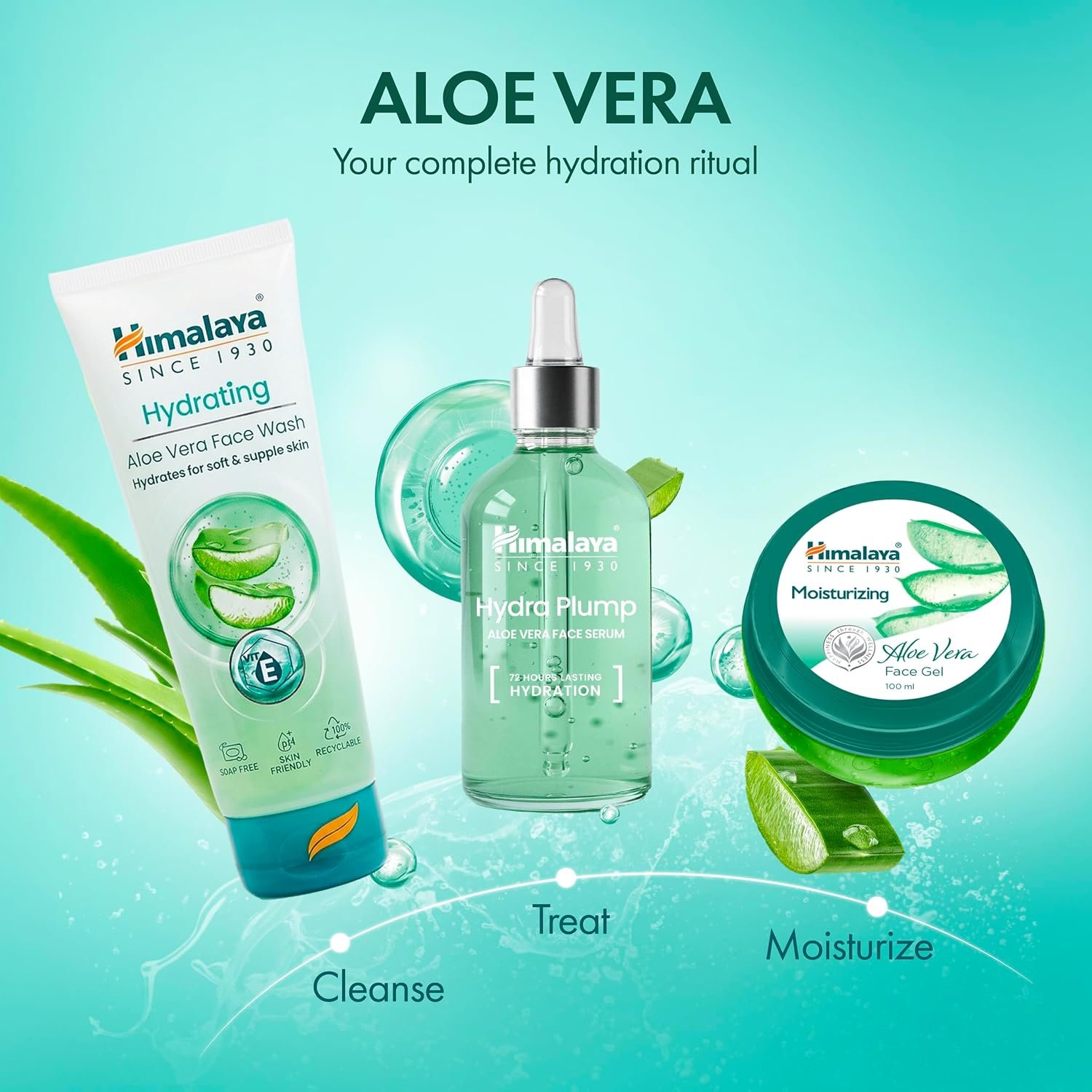 Himalaya Hydra Plump Aloe Vera Face Serum 15 ml | with 2% Hyaluronic Acid & Aloe Vera | thumbnail