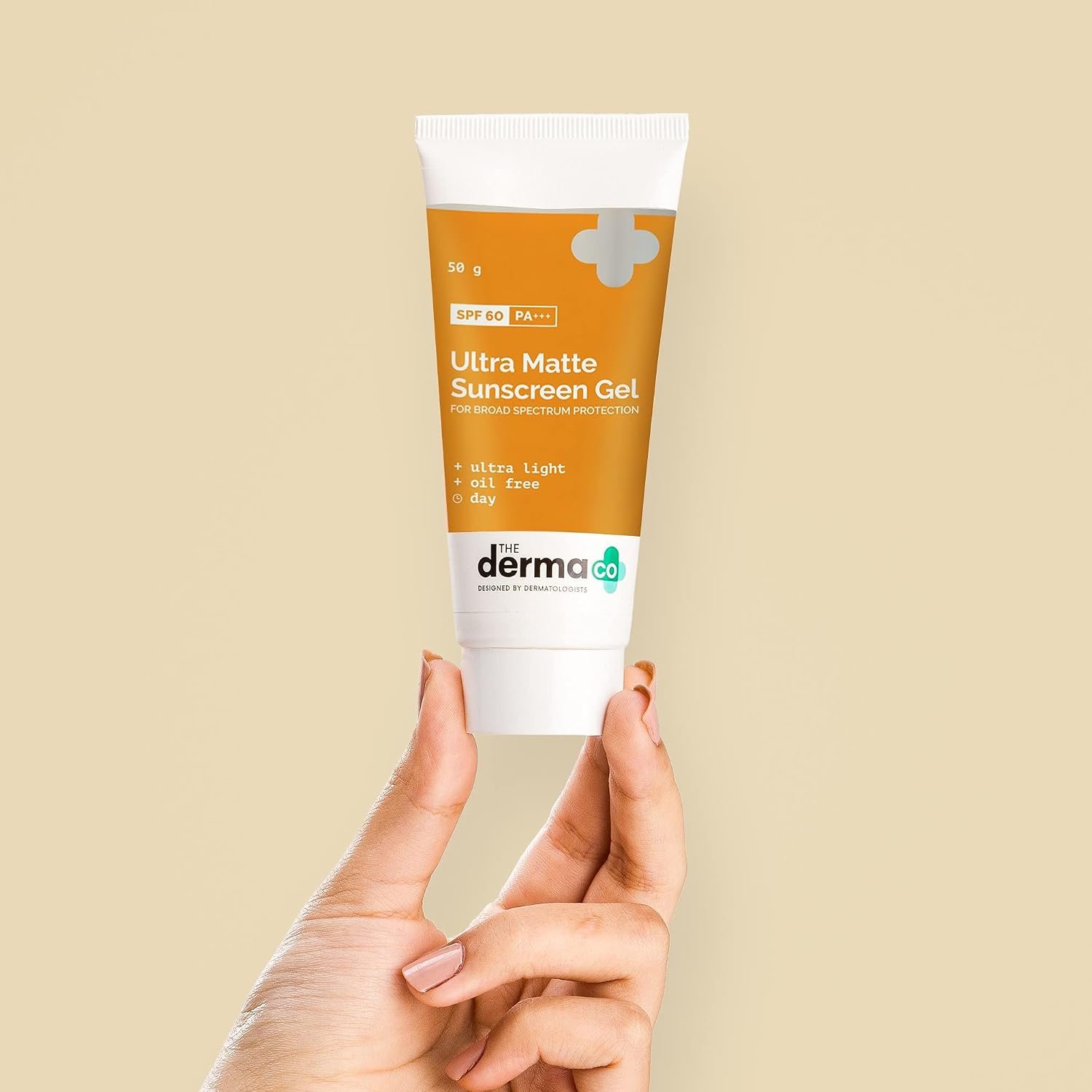 The Derma Co Ultra Matte Sunscreen Gel with SPF 60|Prevents Sun Damage|For all skin type, 50 g thumbnail