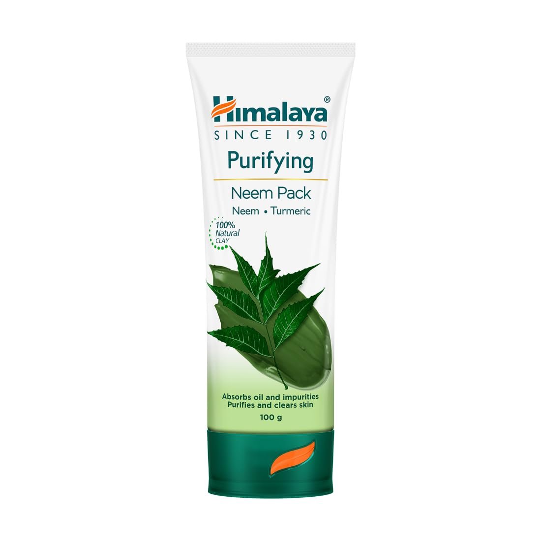 Himalaya Herbals Purifying Neem Pack – Deep Cleansing Face Pack for Clear & Fresh-Looking Skin, 100g