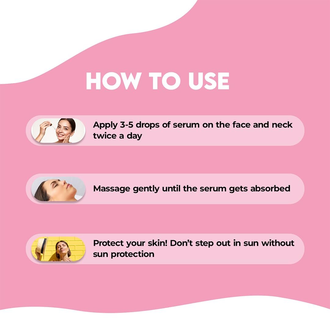Jovees Herbal 2% Alpha Arbutin Pigmentation Cure Serum With 1% Kojic Acid, Cica Extract & Vitamin B3 | Reduces Blemishes & Improves Skin Texture | Brightens Skin | For All Skin Types | 30 ml thumbnail