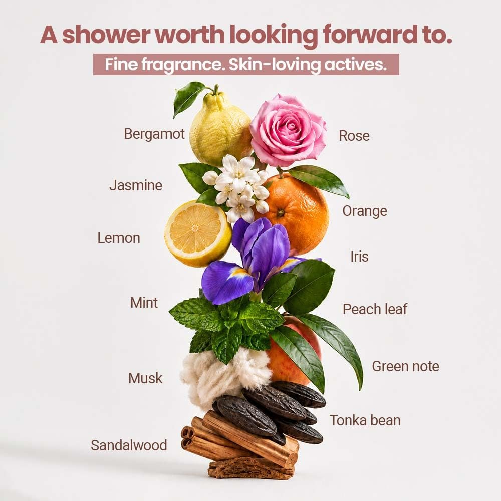 Be Neude Lay Bare Exfoliating DeTan Body Wash with AHA BHA PHA, 2% Salicylic Acid, 5% Niacinamide, Deep Cleansing and Brightening Body Wash for Glowing Skin, 250ml thumbnail