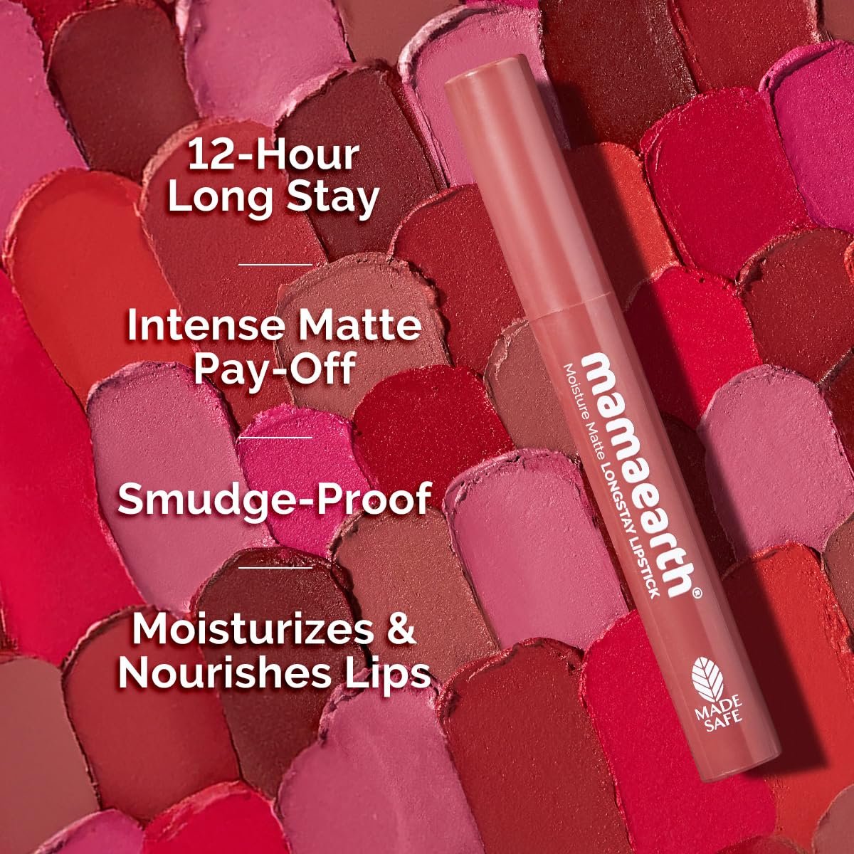 Mamaearth Moisture Matte Longstay Lipstick / 2 g thumbnail