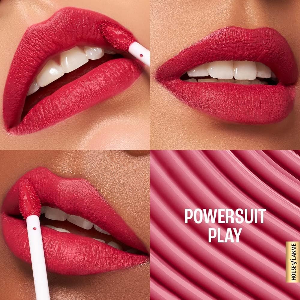 LAKMÉ 9to5 Hya Matte Lip Liquid + Hyaluronic Acid Monday Mocha 5.3ml thumbnail