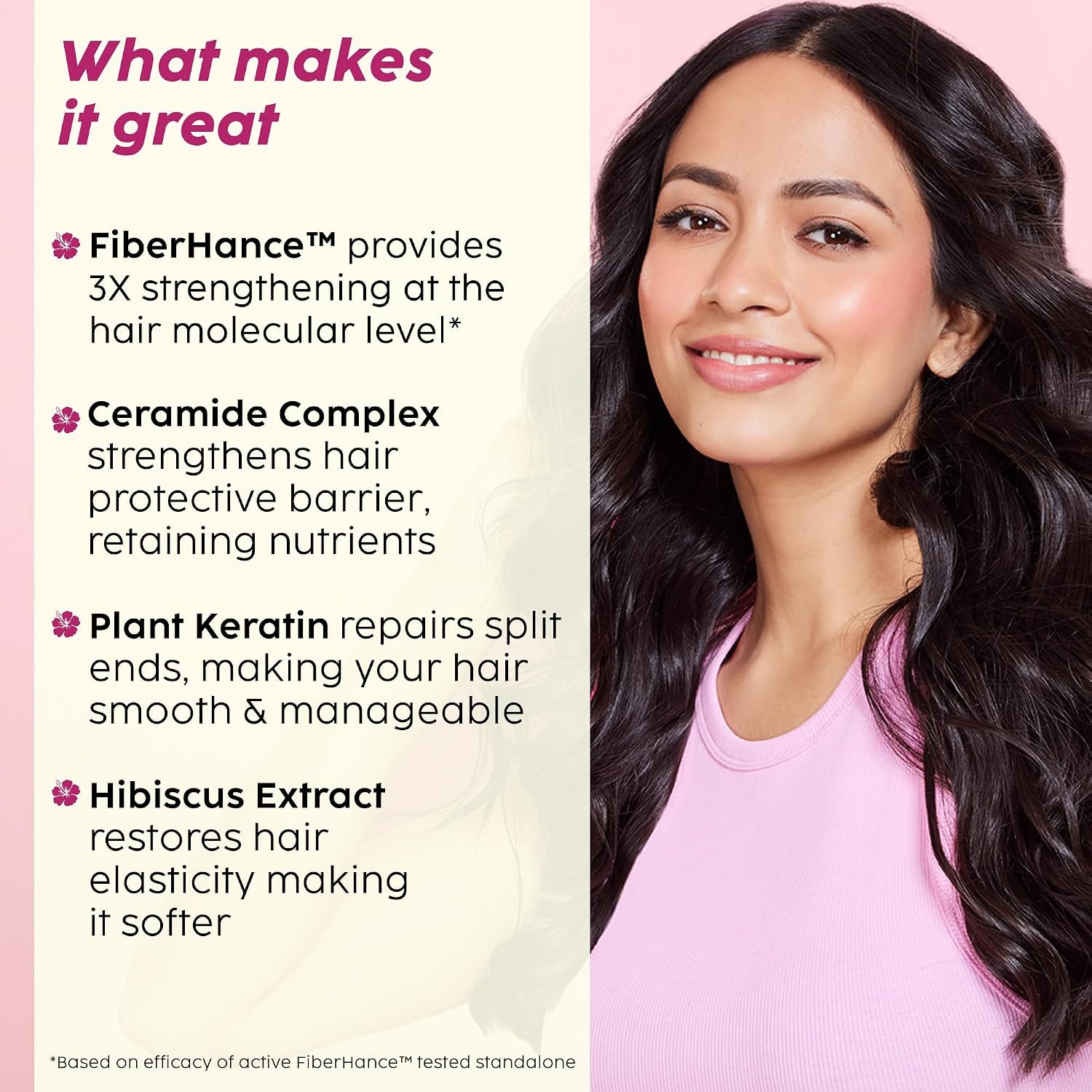 PLIX - THE PLANT FIX Hibiscus Bond Repair Advanced Conditioner | Repairs Hair Molecular Structure & Reduces Breakage with FiberHance™ & TechnoHYAL Hair Complex |Nourishes Deeply | 100ml thumbnail