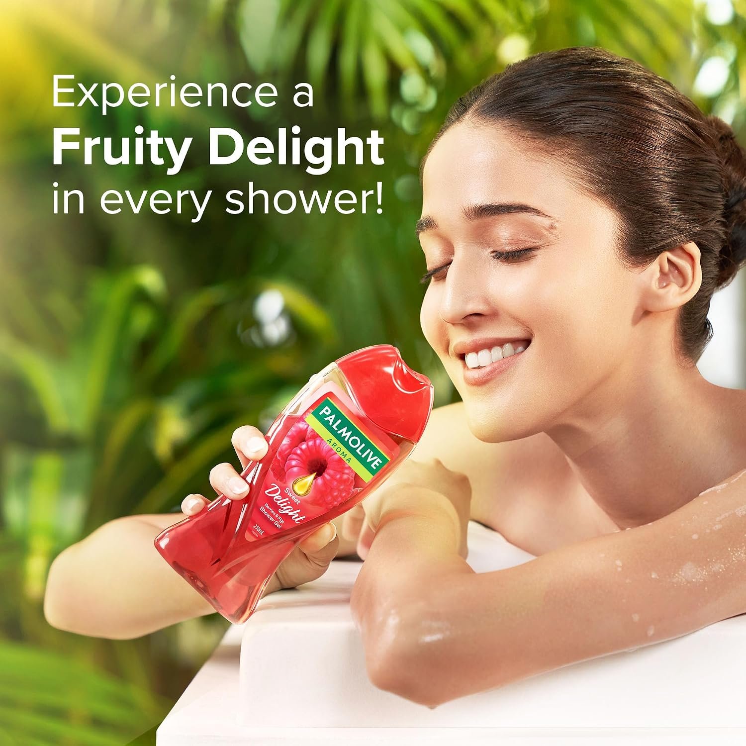 Palmolive Juicy Berries & Figs Aroma Sweet Delight Body Wash | Mood boosting fragrance | Nourishing | For naturally bright skin | No paraben & silicone, pH balanced, Body Wash 250ml thumbnail