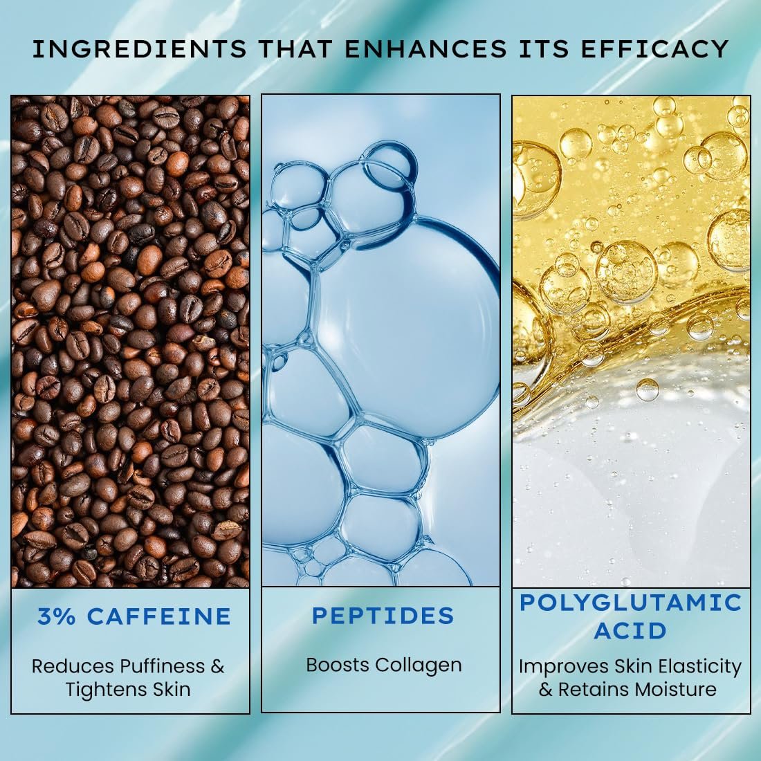 Hyphen Ice Dunk Instant Cooling Face Mask with 31% Skin Cooling Actives | 3% Caffeine - Instant Depuff, Tightening & Pore Reduction | Winter Face Care Routine | - 50 gm thumbnail