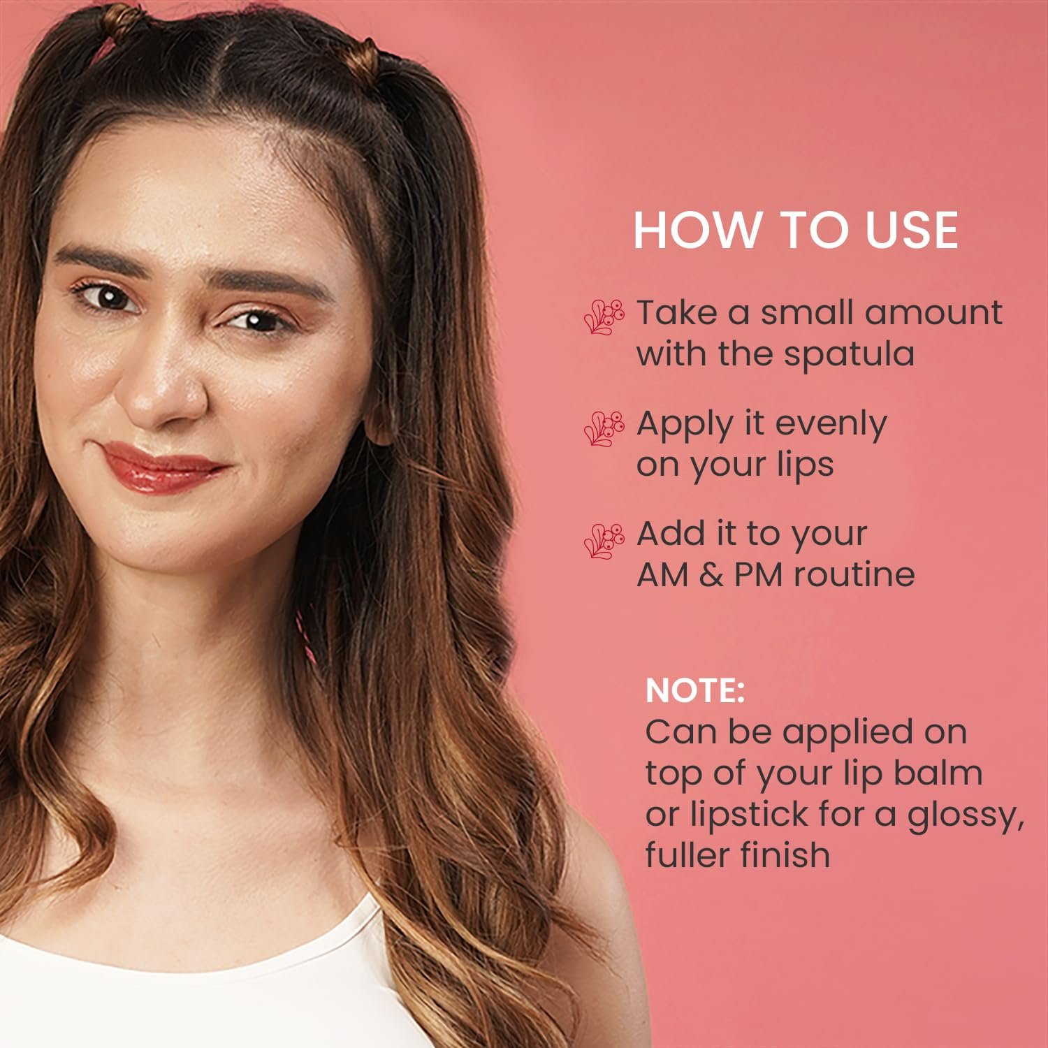 DOT & KEY Lip Plumping Mask With Shea Butter & Vitamin C + E For Naturally Glowing Lips | Smoothes Flaky & Dry Lips | LipMask For Soft,Smooth & Plump | (Lingonberry) |15Ml thumbnail