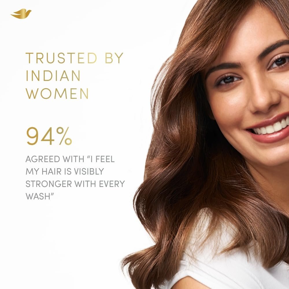 Dove Peptide Bond Strength Conditioner for Dry & Damaged Hair - 175 ml | Enriched with PROTEIN PEPTIDES | Reconstructs broken Bonds for Fortified, Detangled & Smooth Hair thumbnail