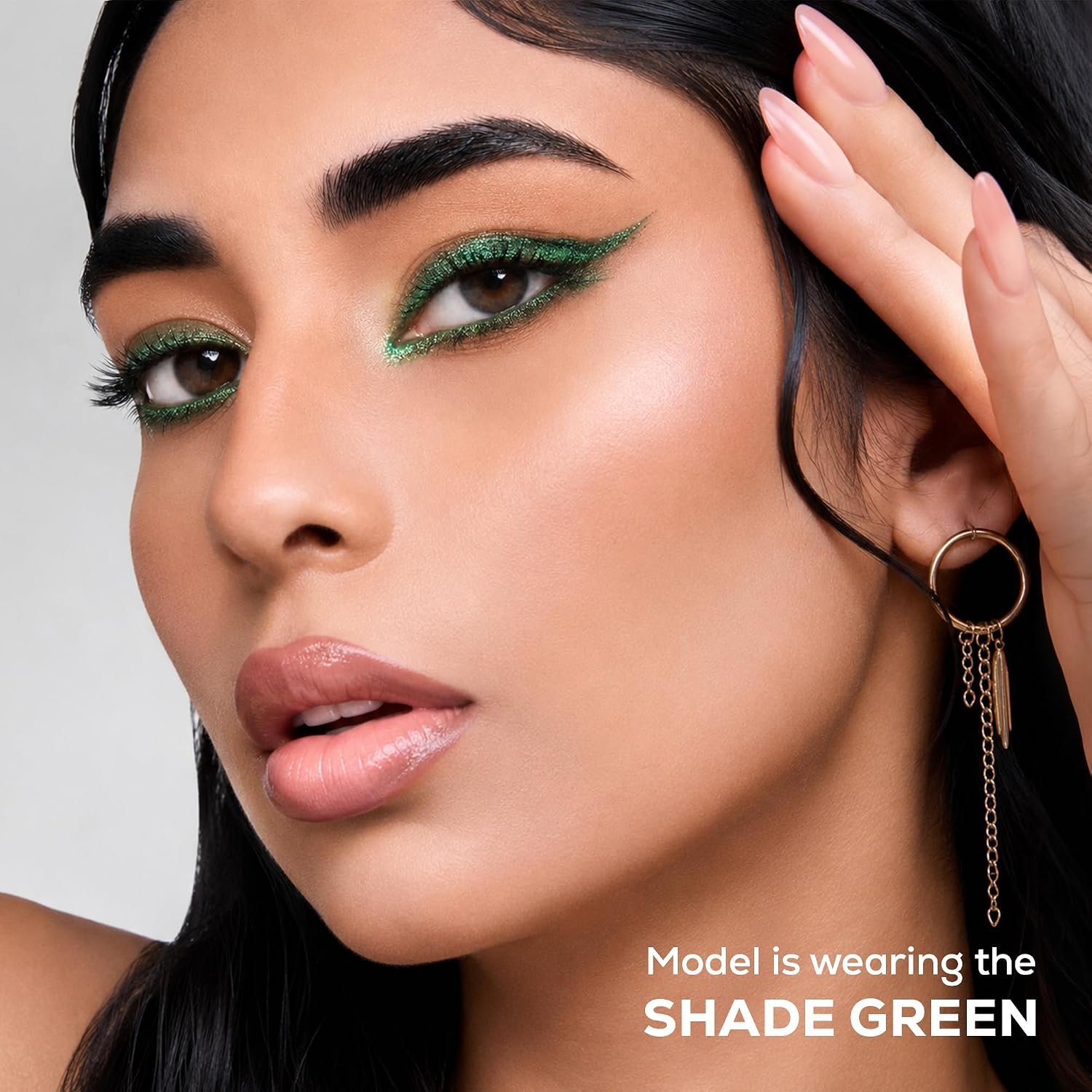 RENEE Midnight Kohl Pencil - Green | Waterproof, Smudge-proof Kajal With Sharpener | Matte Finish, Long-lasting Upto 24 Hours | One-swipe Application With Vitamin E | 1.5 g thumbnail