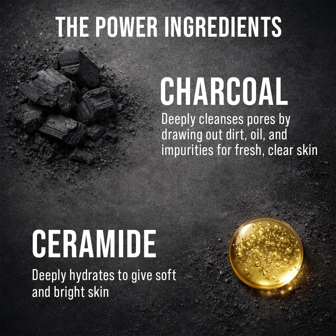 WOW Skin Science Cosmic Storm� Ceramide Body Wash | Ceramide for Deep Hydration & Skin Barrier Support | Activated Charcoal Detox Cleanse | 12-Hour Fragrance with Cerabloom� | 275 ml thumbnail