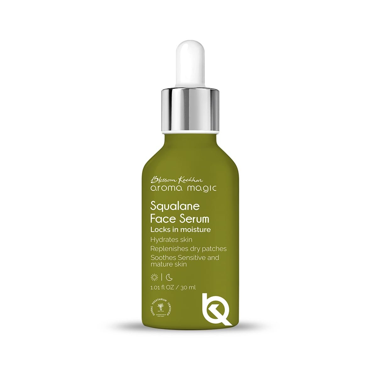 Aroma Magic Squalane Lightweight Face Serum | For Skin Hydration, Provides light Moisturization & Reduces Fine Lines, Restore Dry Patches| 30 ml thumbnail