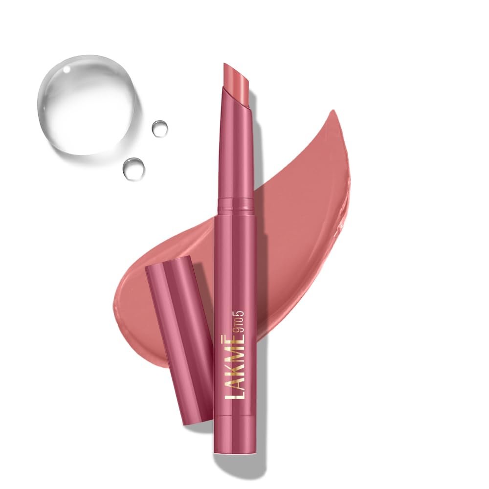 Lakme 9 to 5 Forever Matte Lip Crayon, Work Nude, 1.1g, for Smooth and Supple Lips, with Vitamin C, Matte Finish, 8 Hr Hydration, Long Lasting all day comfort, Retractable Crayon thumbnail