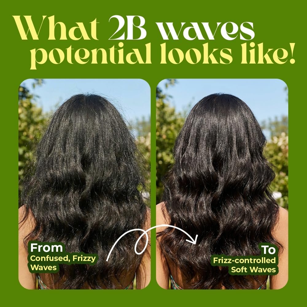 Love Beauty & Planet Avocado Oil & Peptide Waves Leave-In Conditioner for Frizz Control, Zero Crunch, Lightweight Formula 85g thumbnail