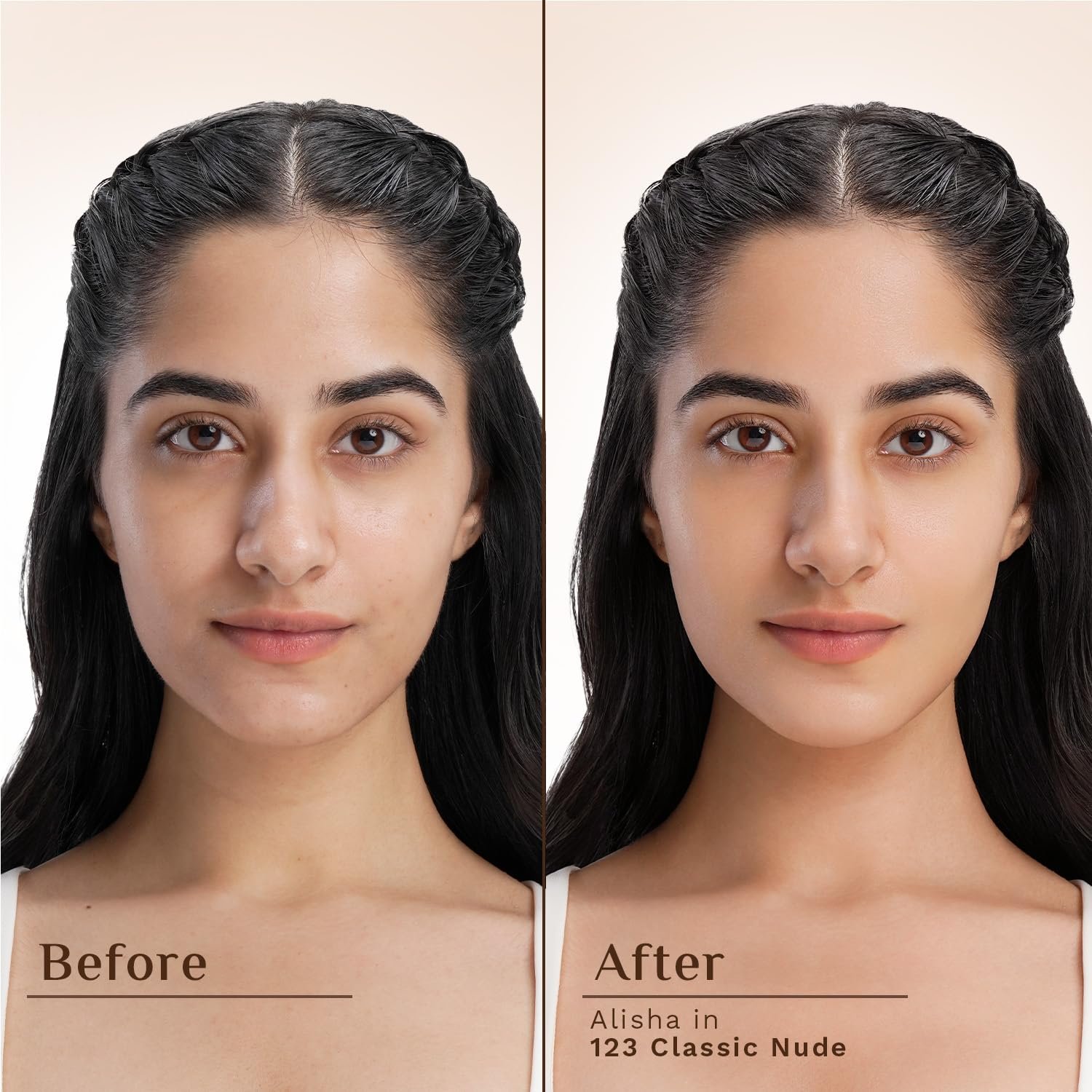 Pilgrim Dream Matte Foundation Stick Classic Nude -123 | Lightweight Full Coverage Air Brush Finish Infused with Vitamin C 10gm thumbnail