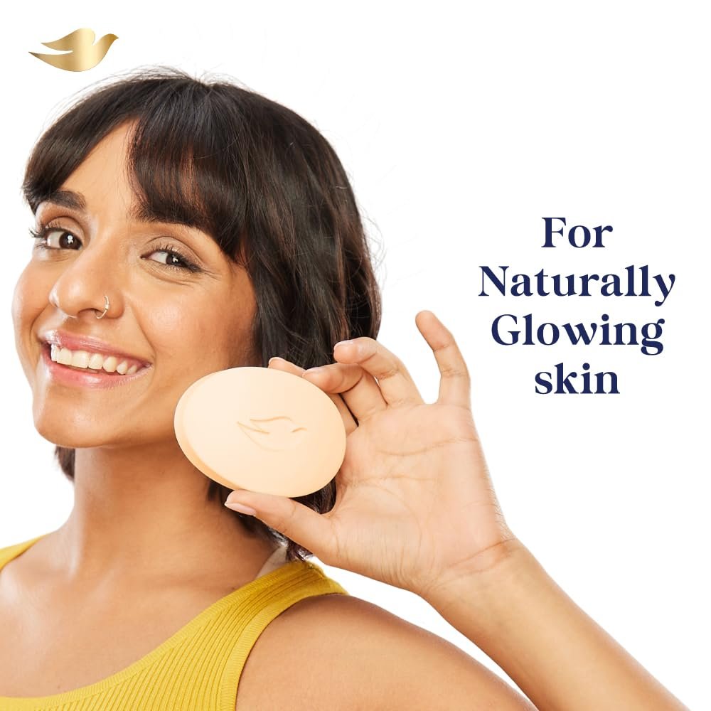 Dove Serum Bar with Sandalwood Oil – Sandal Glow – 375g (125g × 3) | Nourishing Cleansing for Soft, Smooth & Radiant-Looking Skin thumbnail
