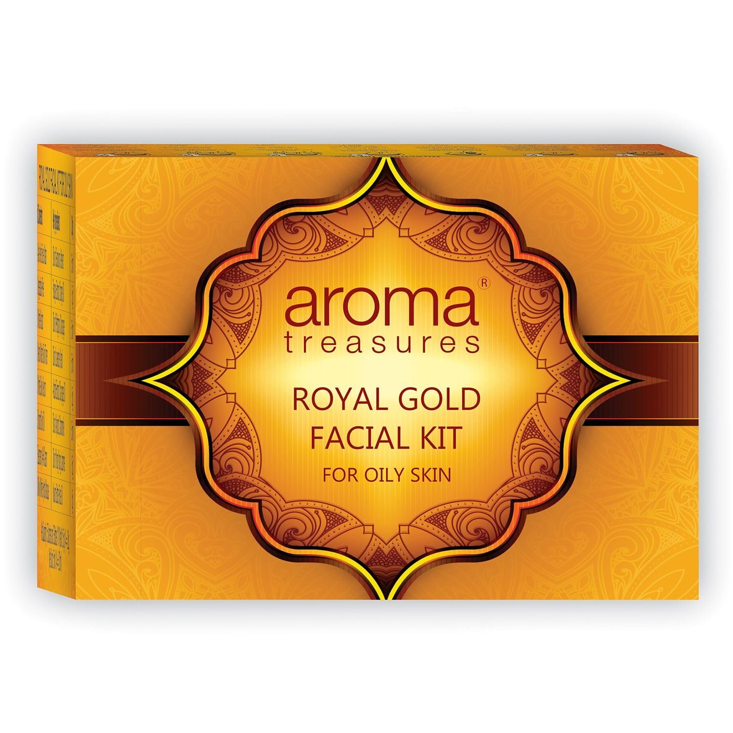 Aroma treasures Royal gold facial kit - For Oily Skin (One time uise kit)