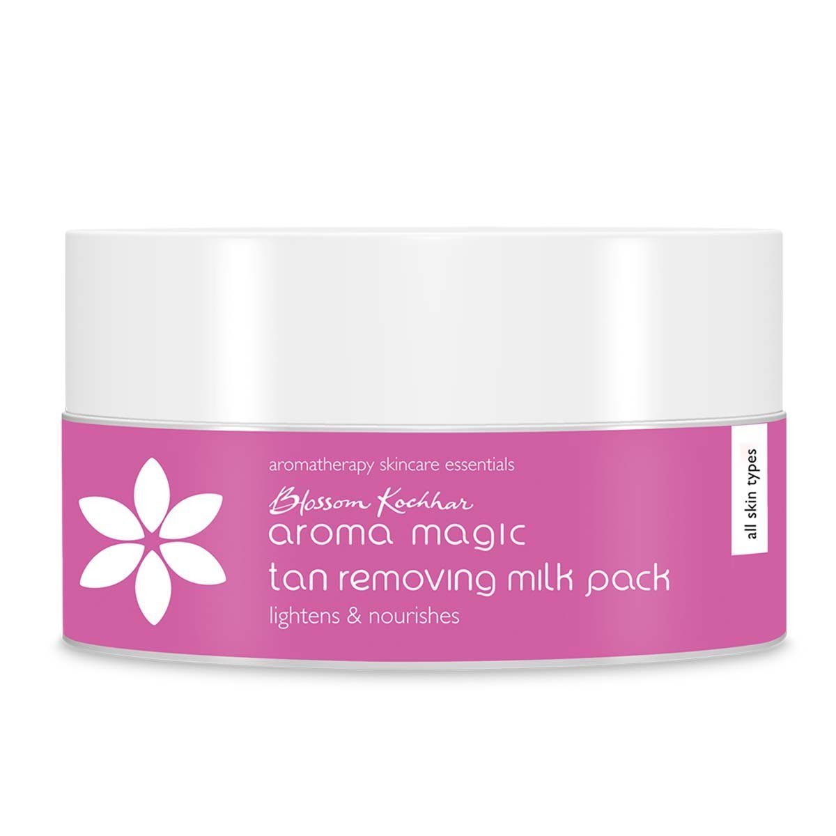 Aroma Magic Tan Removing Milk Pack with Papaya & Honey Extract | Buttermilk & Soya Protein Blend | Skin Brightening| Repairs & Protect Skin cells| Men & Women | ALL Skin Types | 35gm thumbnail