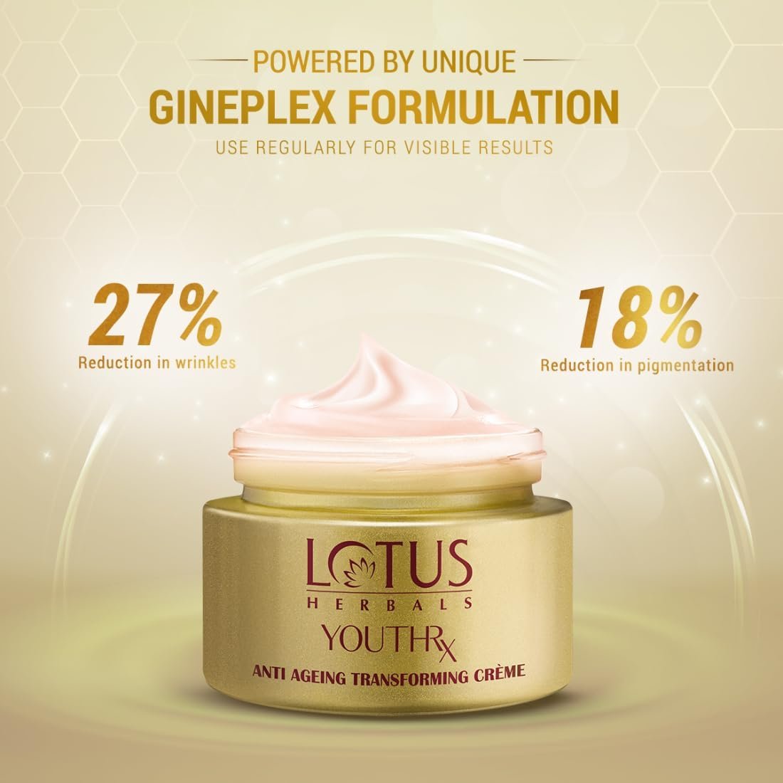 Lotus Herbals YouthRx Anti Ageing Transforming Face Cream SPF 25 and PA+++ 50g thumbnail