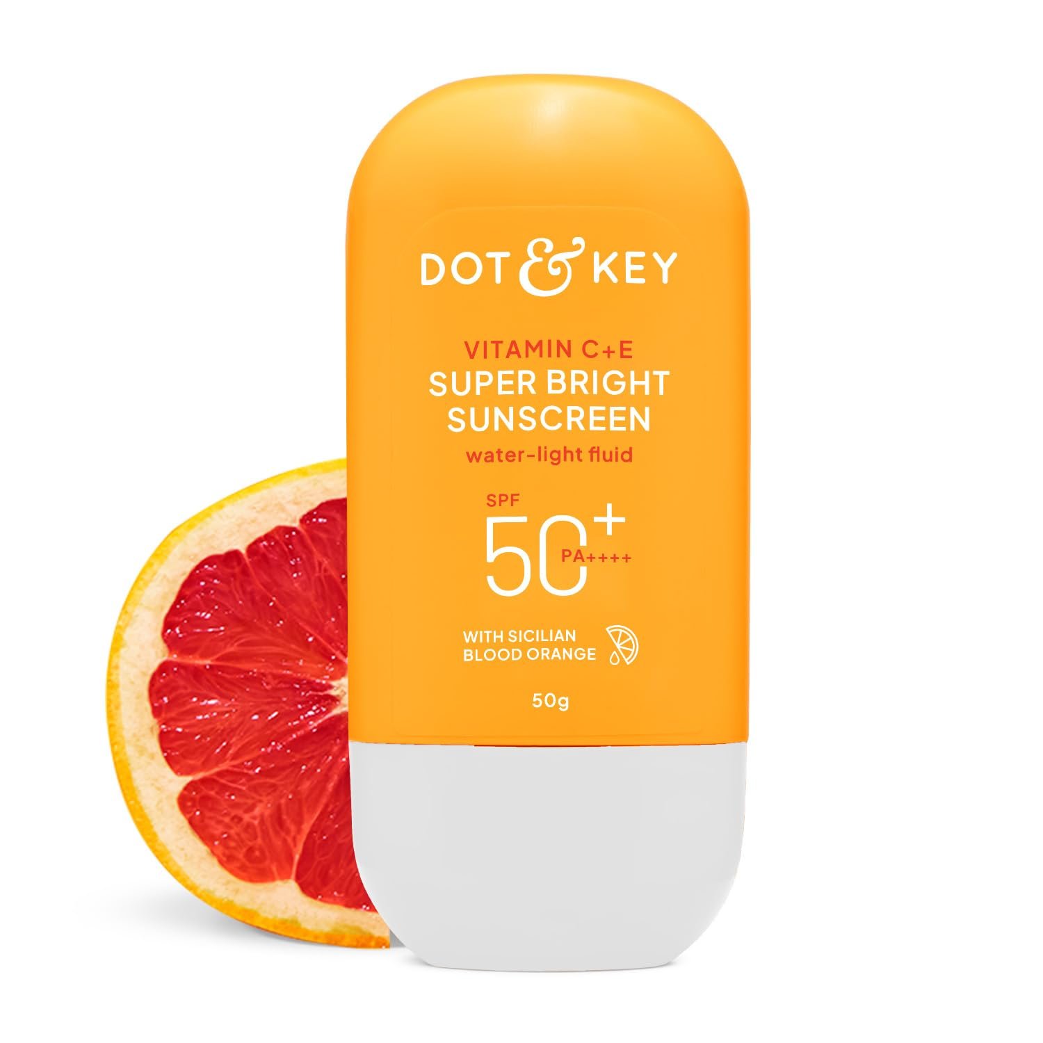 Dot & Key Vitamin C + E Super Bright Sunscreen In-Vivo Tested SPF 50+ PA++++ 50g