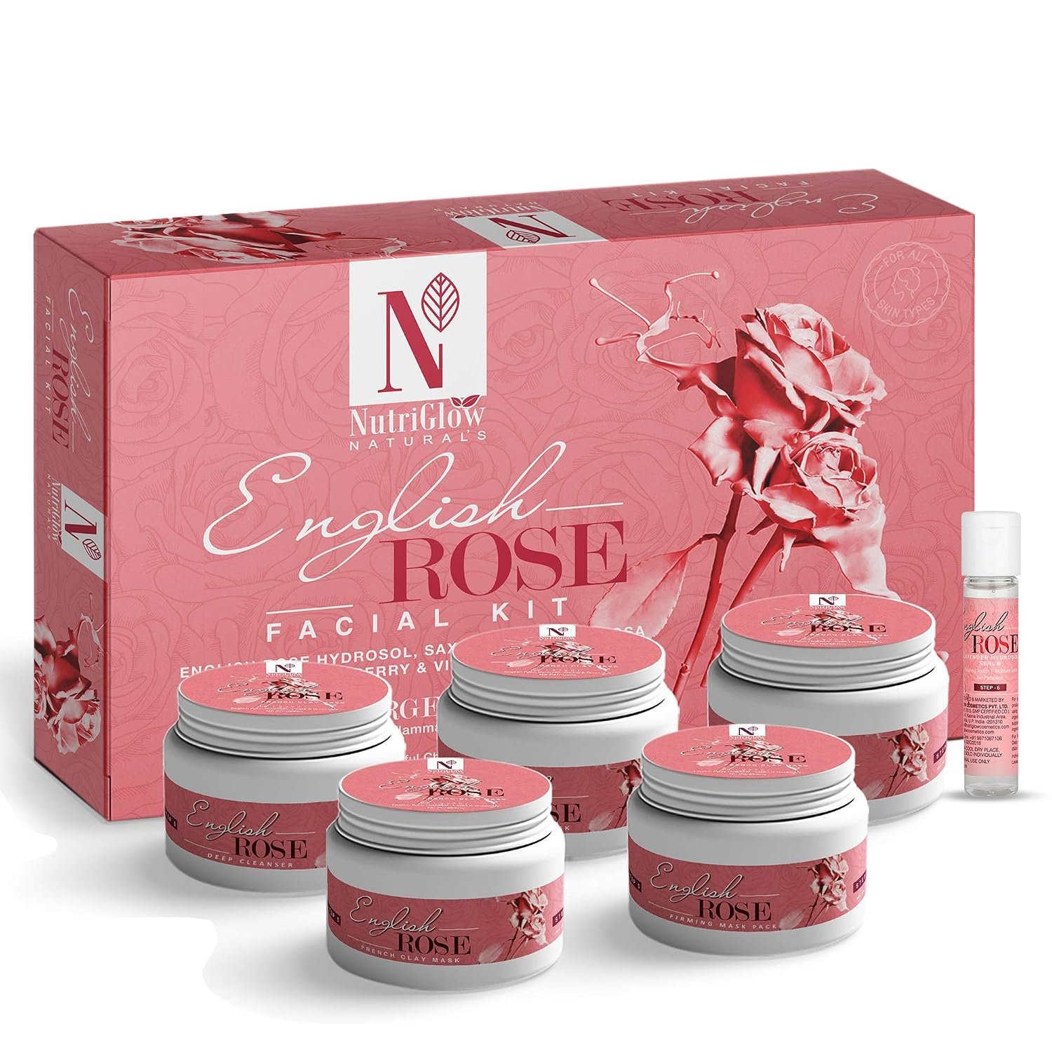 NutriGlow Natural’s English Rose Bridal Facial Kit