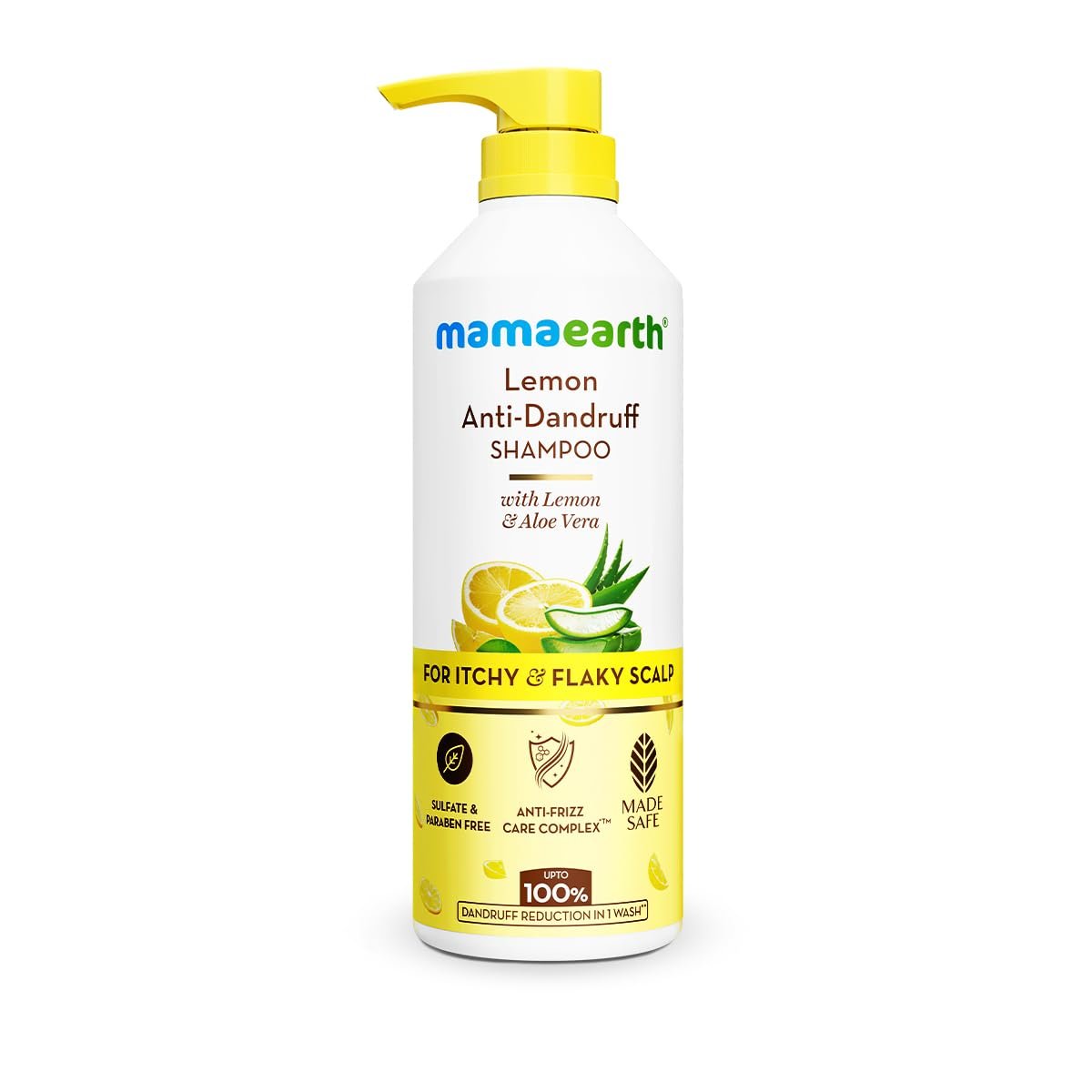 Mamaearth Lemon Anti-Dandruff Shampoo 600ml