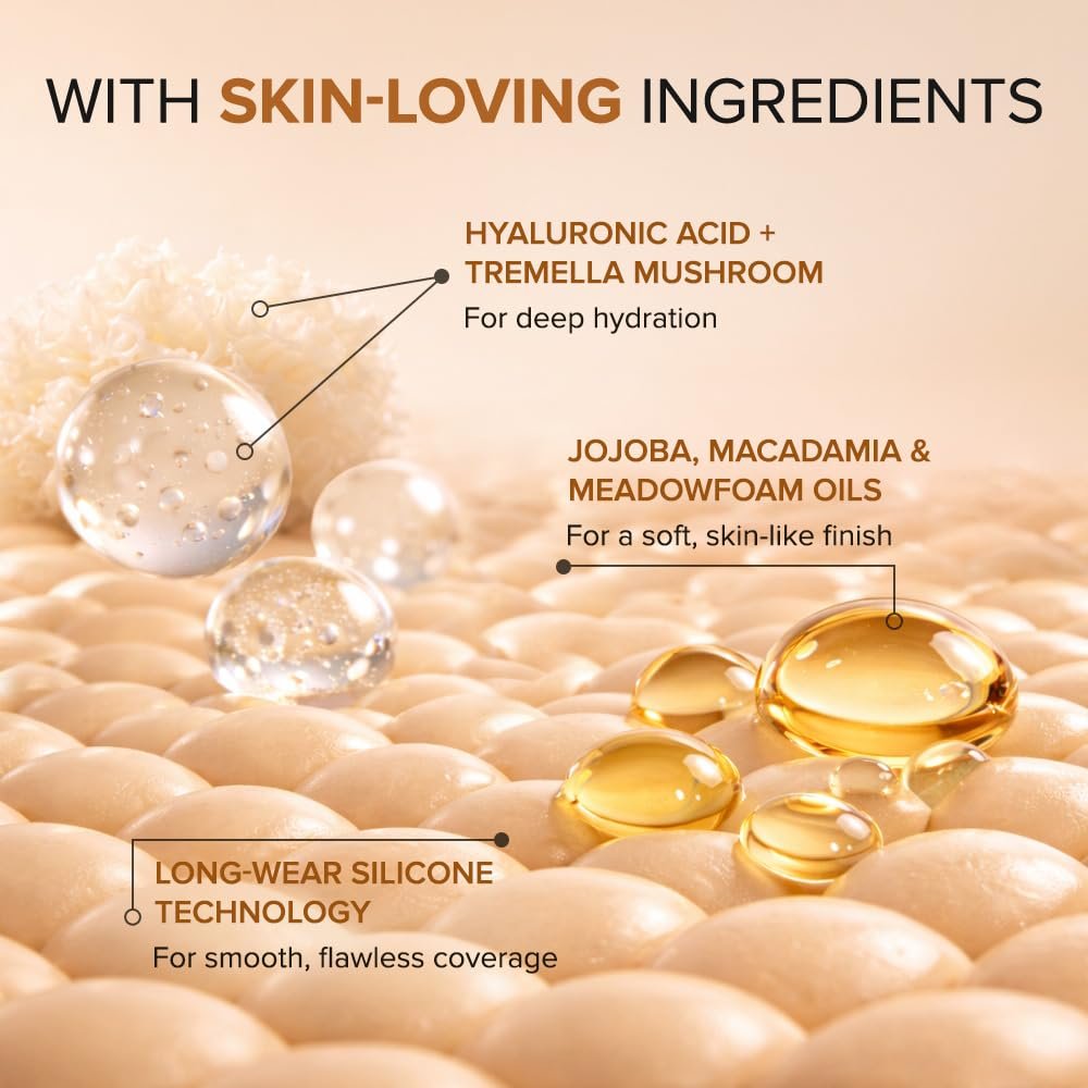 Daily Life Forever52 Ultra Definition Liquid Foundation | 24H Wear, Medium to Full Coverage, Pore-Minimizing & Mattifying, Long Lasting, Anti-Aging, Satin Finish | Espresso (FLF018) 30ml thumbnail