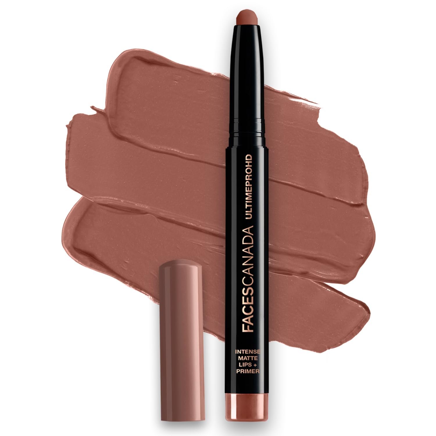 FACESCANADA Ultime Pro Hd Intense Matte Lipstick + Primer - Dash Of Pink (Pink), 1.4G | 9Hr Long Stay | Flawless Hd Matte Finish | Intense Color | Lightweight | Smooth Glide | Primer Infused thumbnail