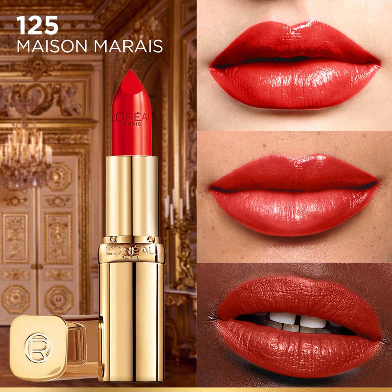 L'Oréal Paris Color Riche Satin Lipstick, 125 Maison Marais thumbnail