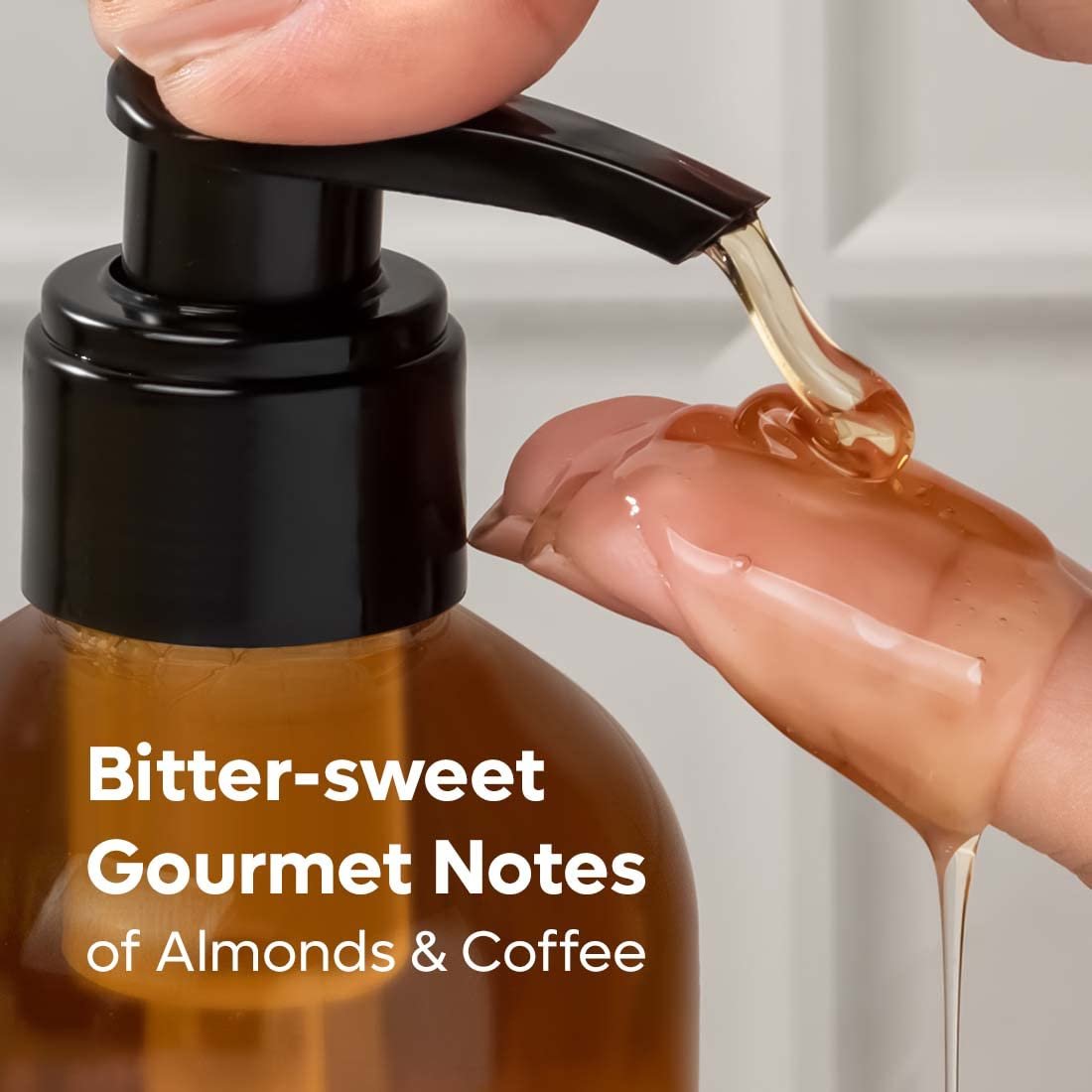 mcaffeine Coffee Body Wash With Almonds | De-Tan & Deep Cleansing Shower Gel|Enriched With Vitamin E&In Energizing Nutty Almond Aroma|Shower Gel 200M thumbnail