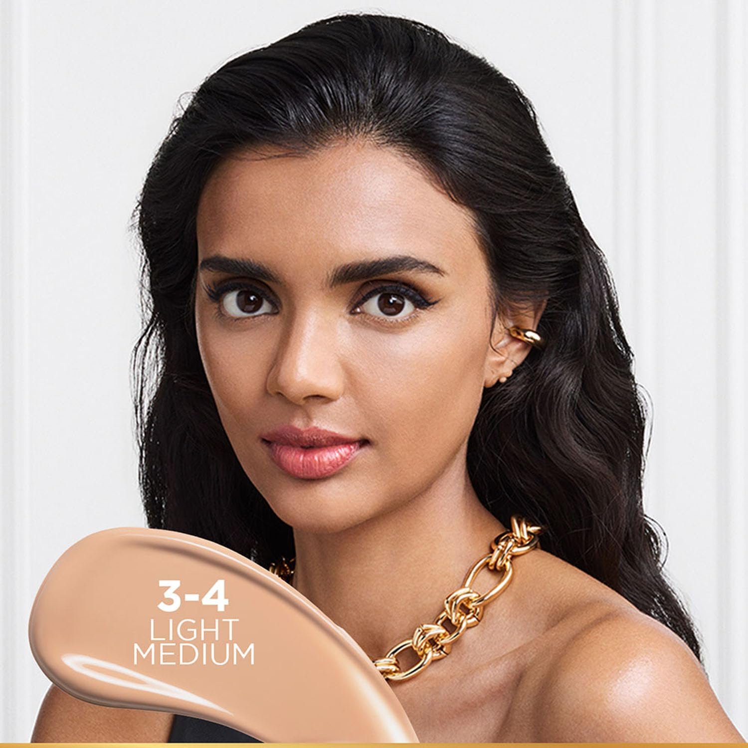 L'Oreal Paris Infallible 24H Tinted Serum Foundation - Shade 3-4 Light-Med thumbnail