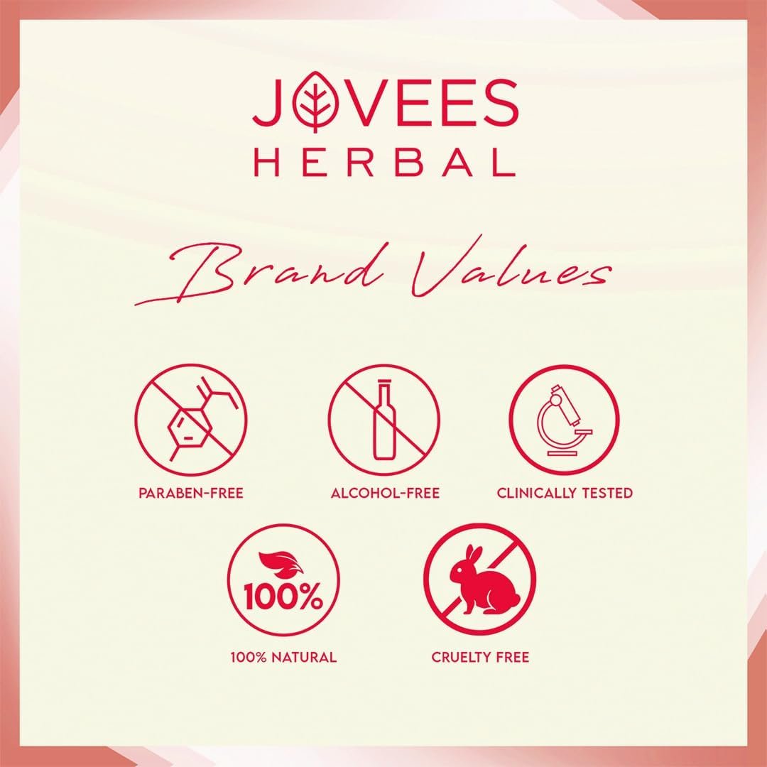 Jovees Herbal Strawberry Face Wash For Hydrating & Glowing Skin with Strawberry Ext. | Gentle Cleanser For Brightens, Removes Pigmentation | For Normal to Dry Skin Type - 50ml thumbnail