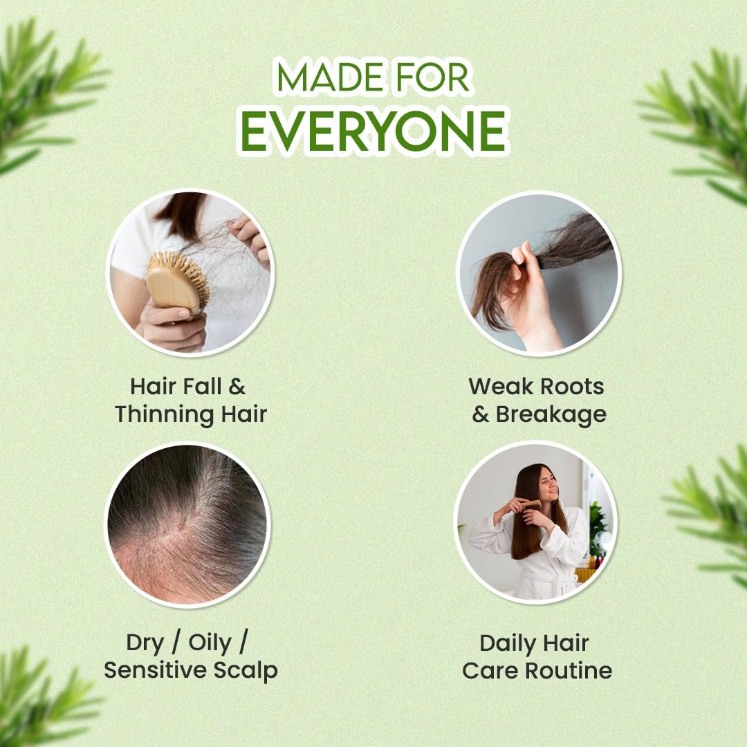 Jovees Herbal Rosemary Water Hair Growth Spray with Follicusan DP (200ml) | Mist Spray for Hair Fall, Strengthens Follicles & Boosts Hair Growth | Adds Shine thumbnail